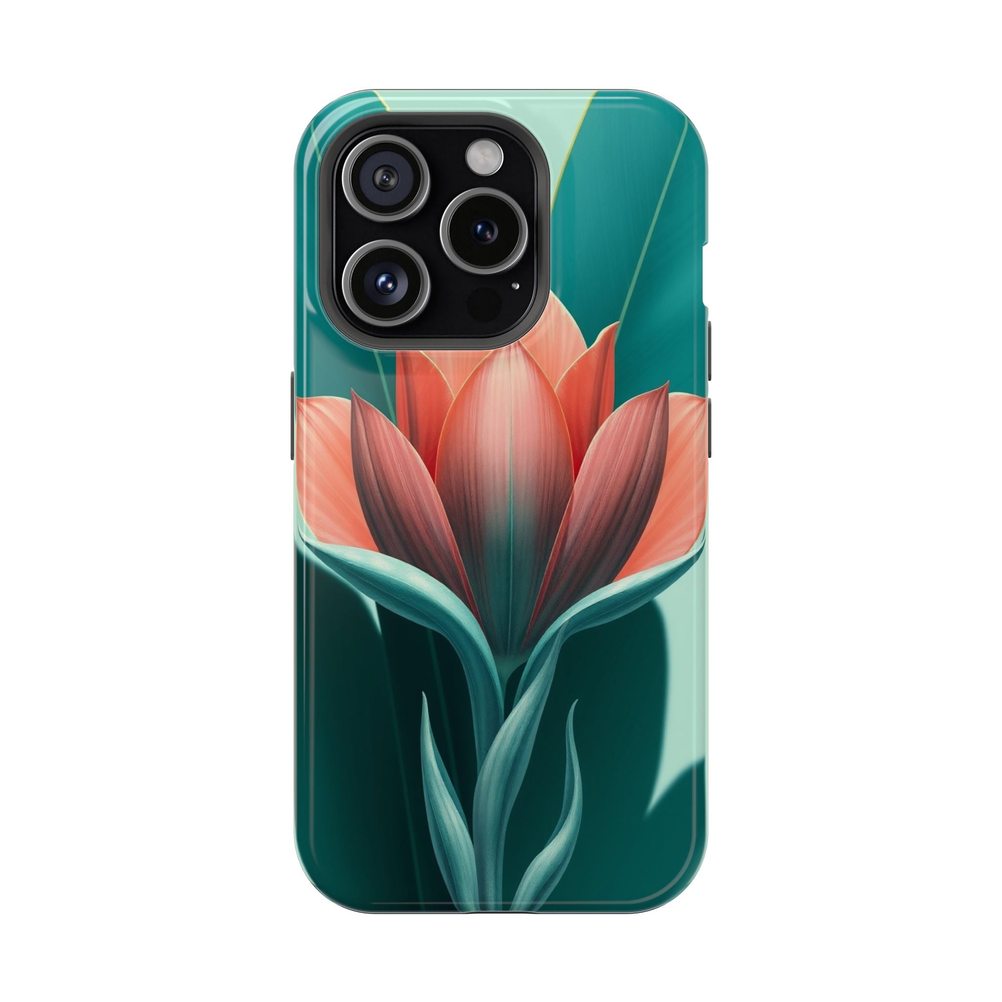 iPhone Dreamy Botanical Illustration Design Soft iPhone 14 Finish · iPhone Case