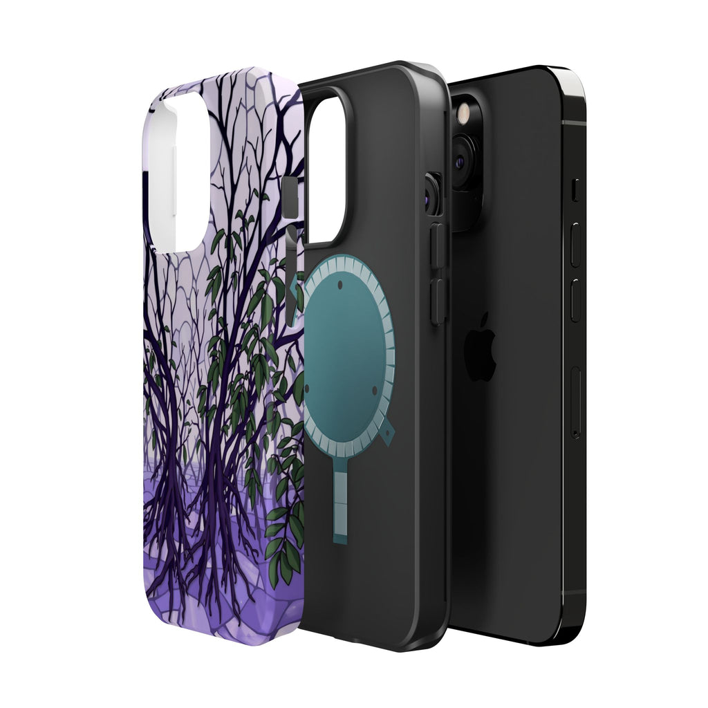 iPhone Lavender And Pearl Mangrove Roots Slim Everyday iPhone Designer · iPhone