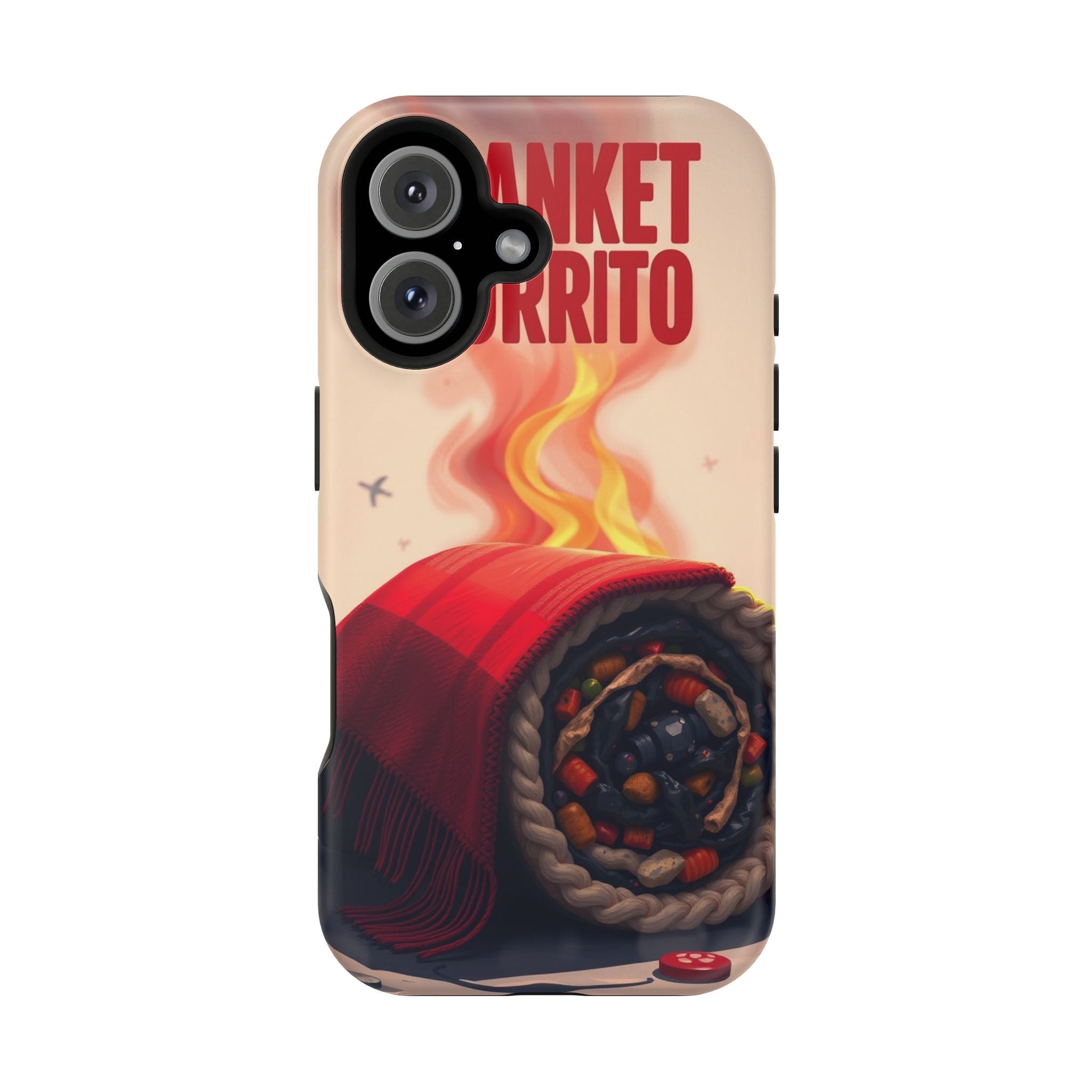 iPhone Serene Blanket Burrito Design Slim Everyday Designer Case · iPhone Case
