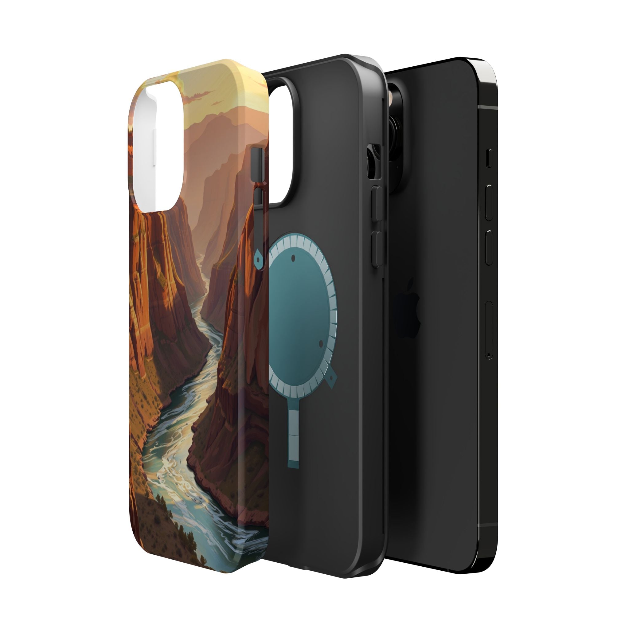 iPhone River Canyon Mystic Art Slim Everyday Designer Case · iPhone Case