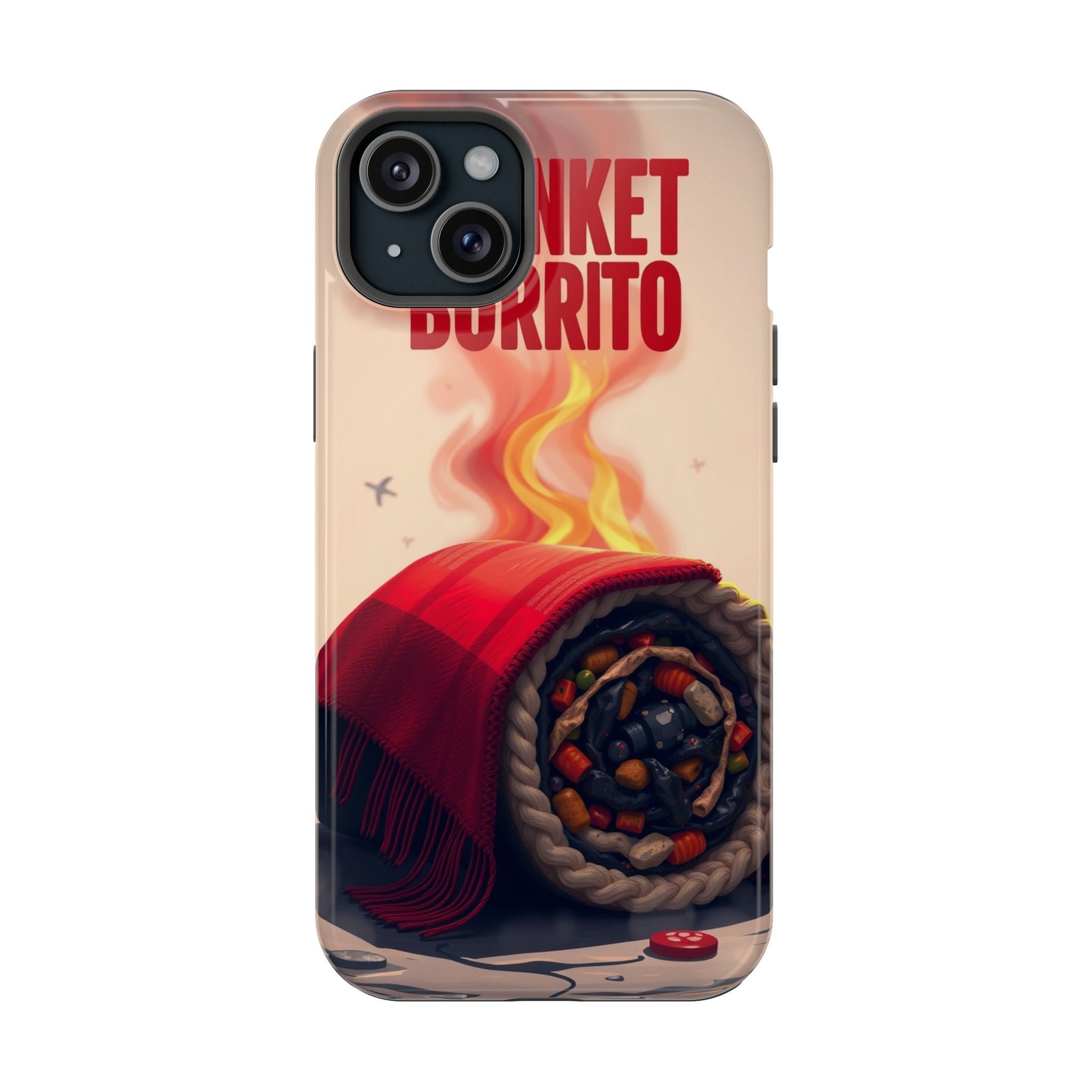 iPhone Serene Blanket Burrito Design Slim Everyday Designer Case · iPhone Case