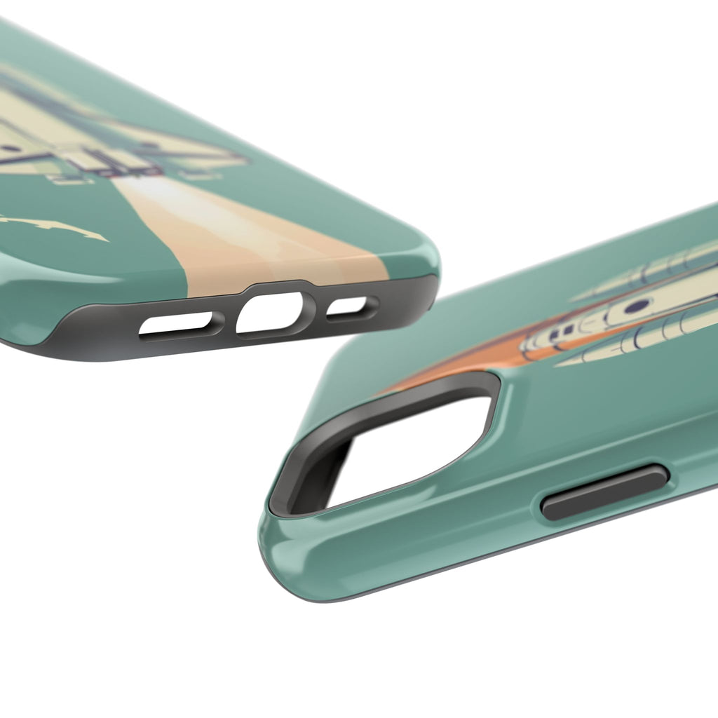 iPhone Retro Space Shuttle Cinematic Art Slim Everyday Designer Case · iPhone Ca