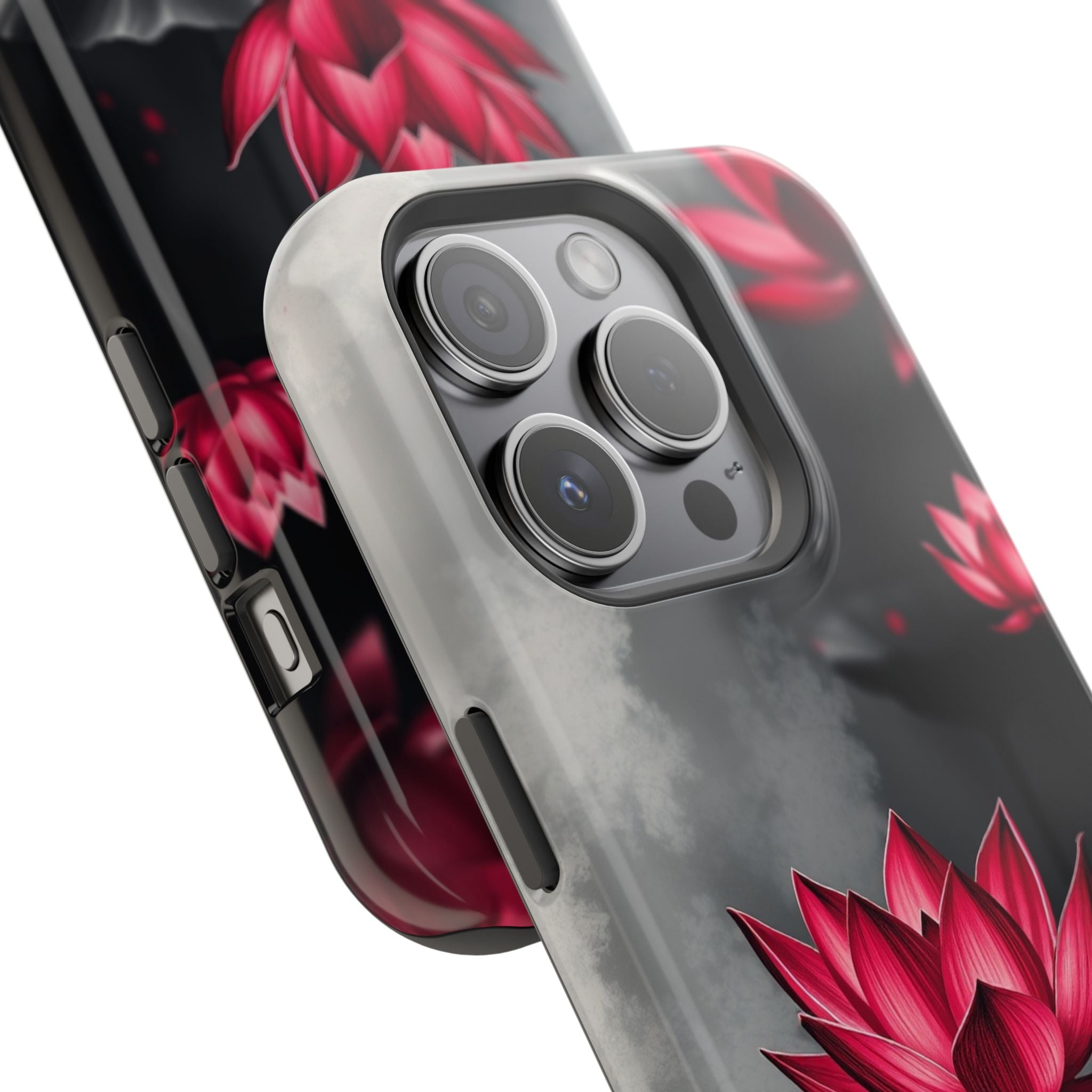 iPhone Lotus Pond Mystic Art 15 Slim Everyday Designer Case · iPhone Case