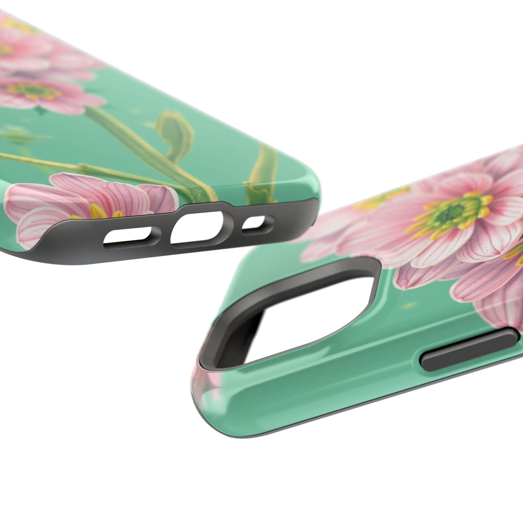 iPhone Vibrant Ranunculus Stack Design Slim Everyday Designer Case · iPhone Case
