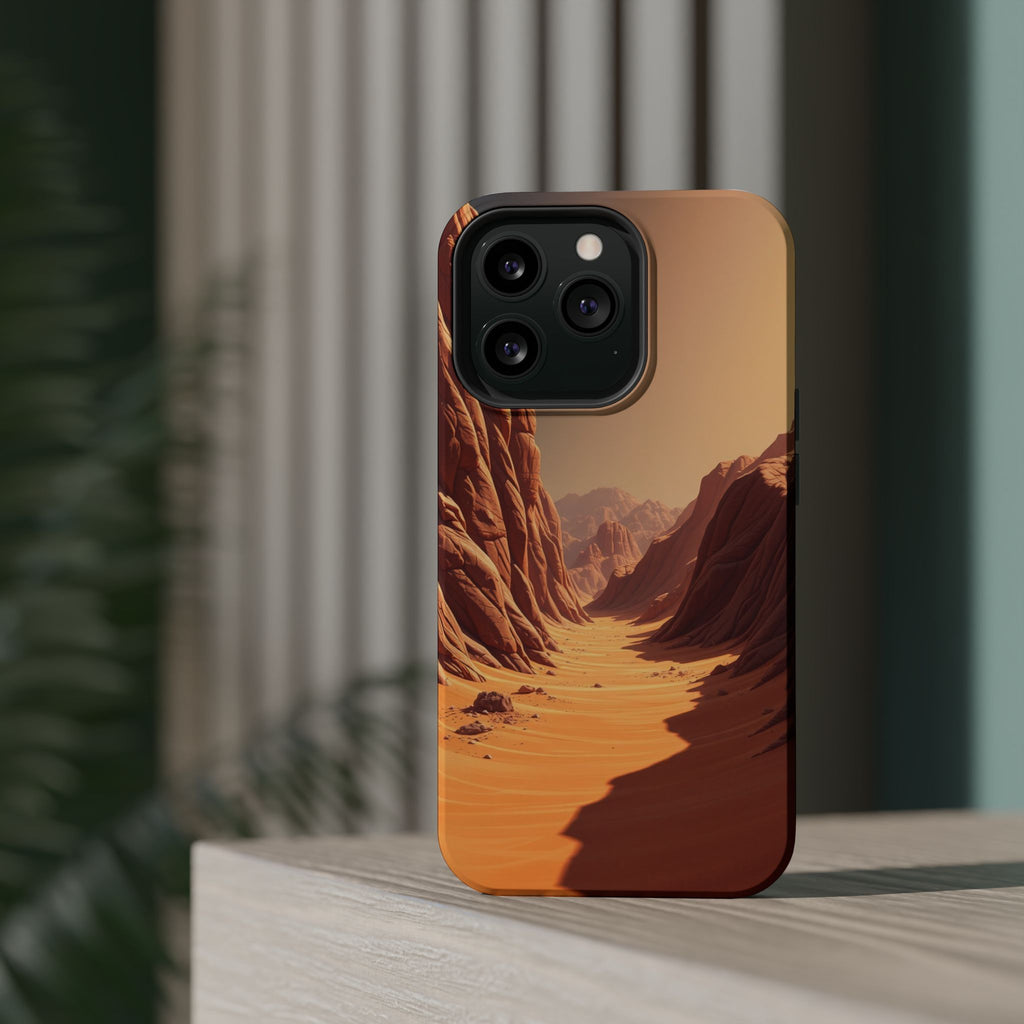 iPhone Burnt Orange And Sand Valley Floor Slim iPhone 20 Everyday · iPhone Case