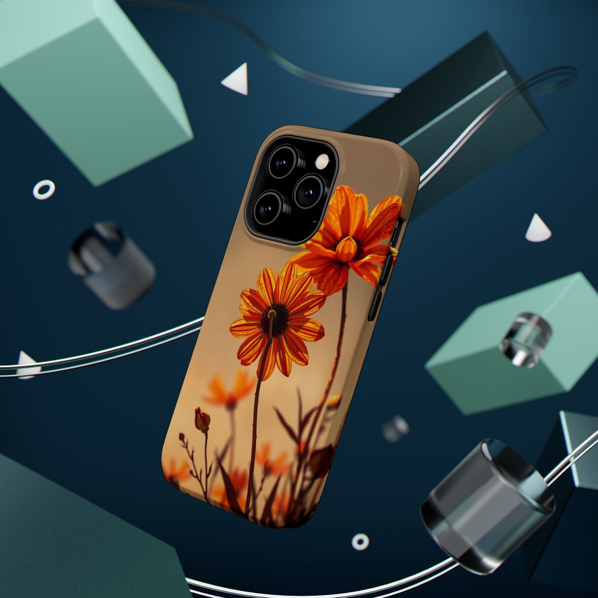 iPhone Floral Dark Academia Dreamy Design Slim Snap Case · iPhone Case