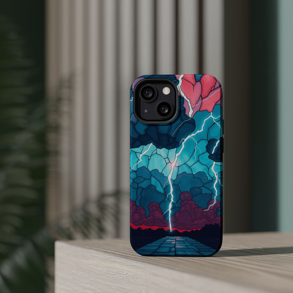 iPhone Earthy Thunderstorm Sky Design Slim Everyday Designer Case · iPhone Case