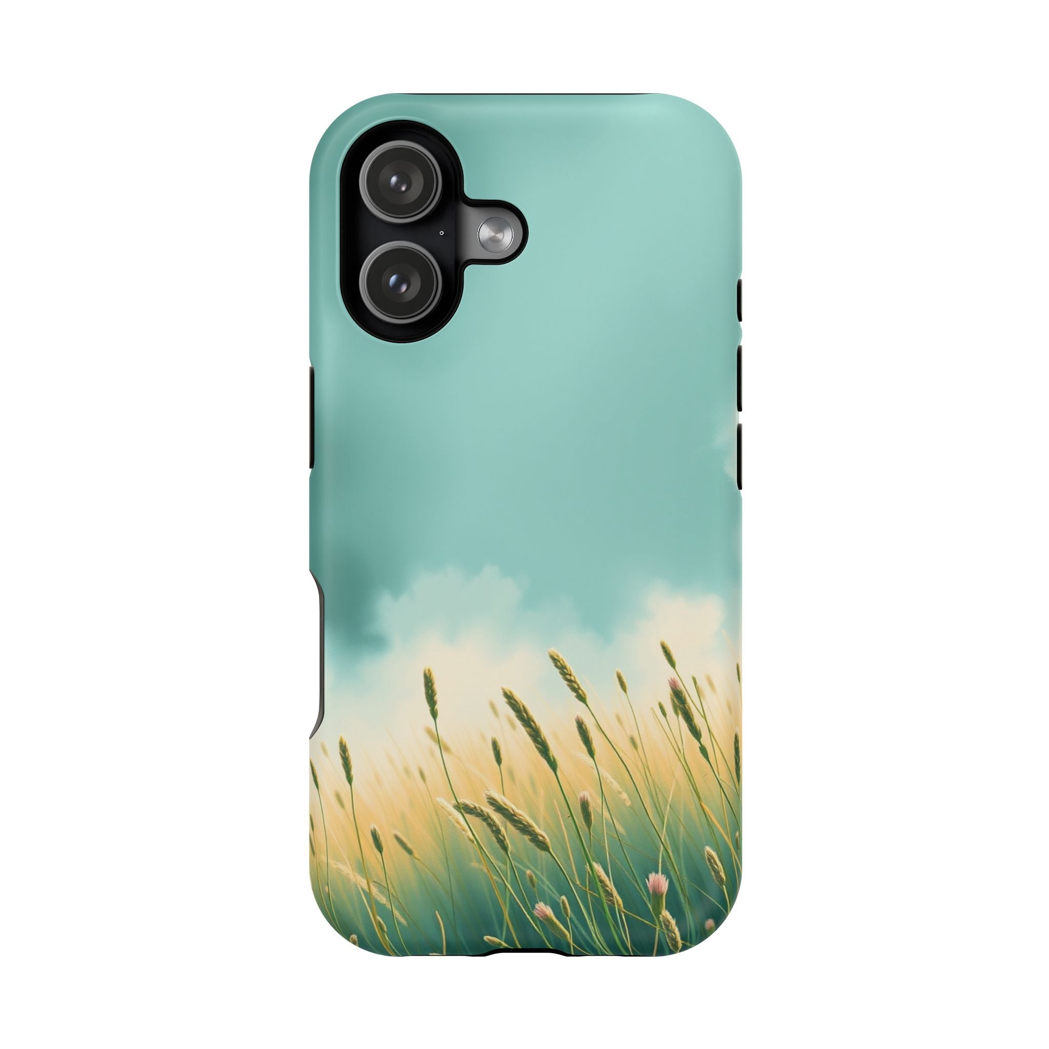 iPhone Mint And Blush Spring Meadow Slim Everyday Designer Case · iPhone Case