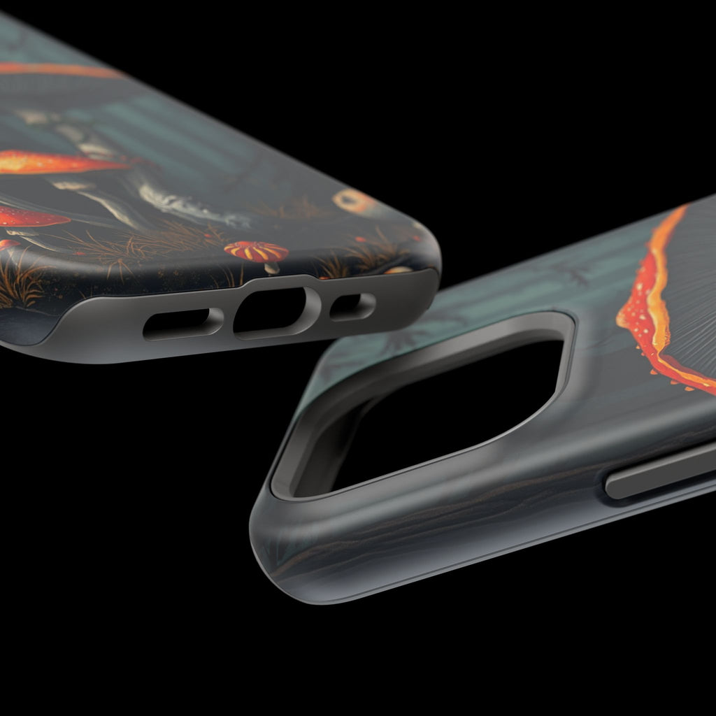 iPhone Mushroom Forest Dark Academia Slim Everyday Designer Case · iPhone Case