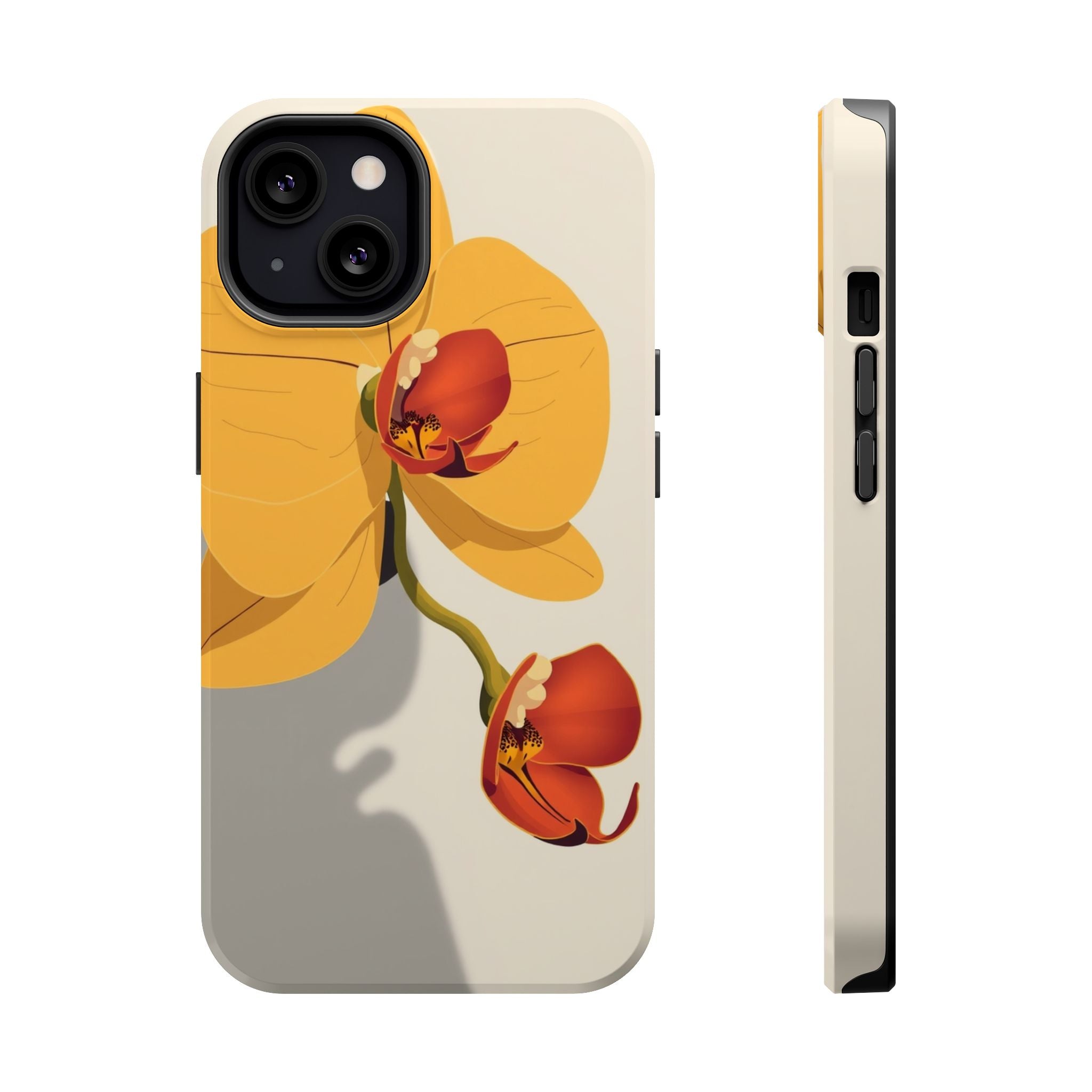 iPhone Vibrant Orchid Study Design Bold Modern Everyday Snap Case · iPhone Case