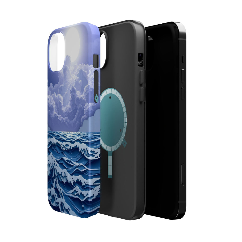 iPhone Storm at Sea Enchanted Art Bold Modern Everyday Snap Case · iPhone Case