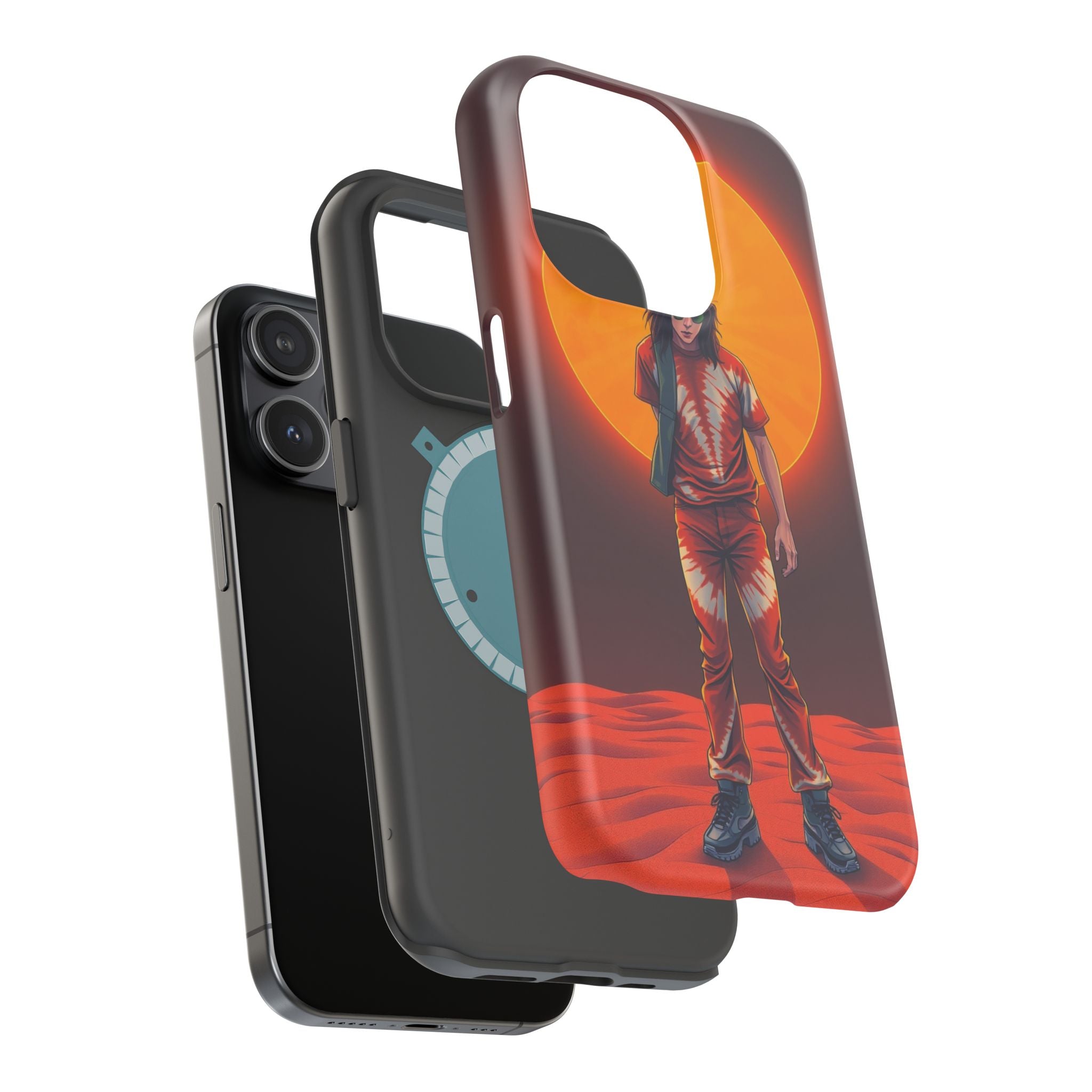 iPhone Tie-Dye 60s Enchanted Art Bold Modern Everyday Snap Case · iPhone Case