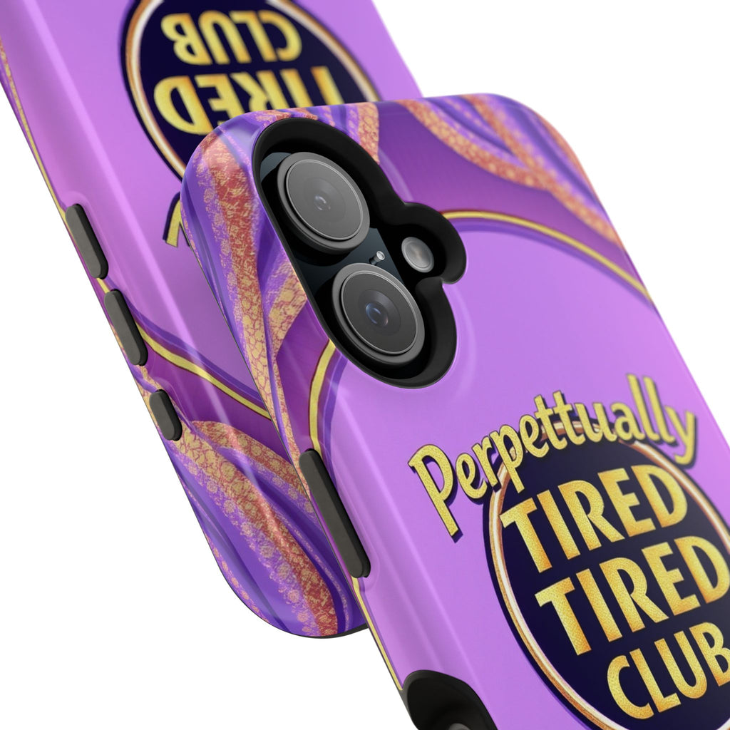iPhone Perpetually Tired Club Bold Art Slim Everyday Designer Case · iPhone Case