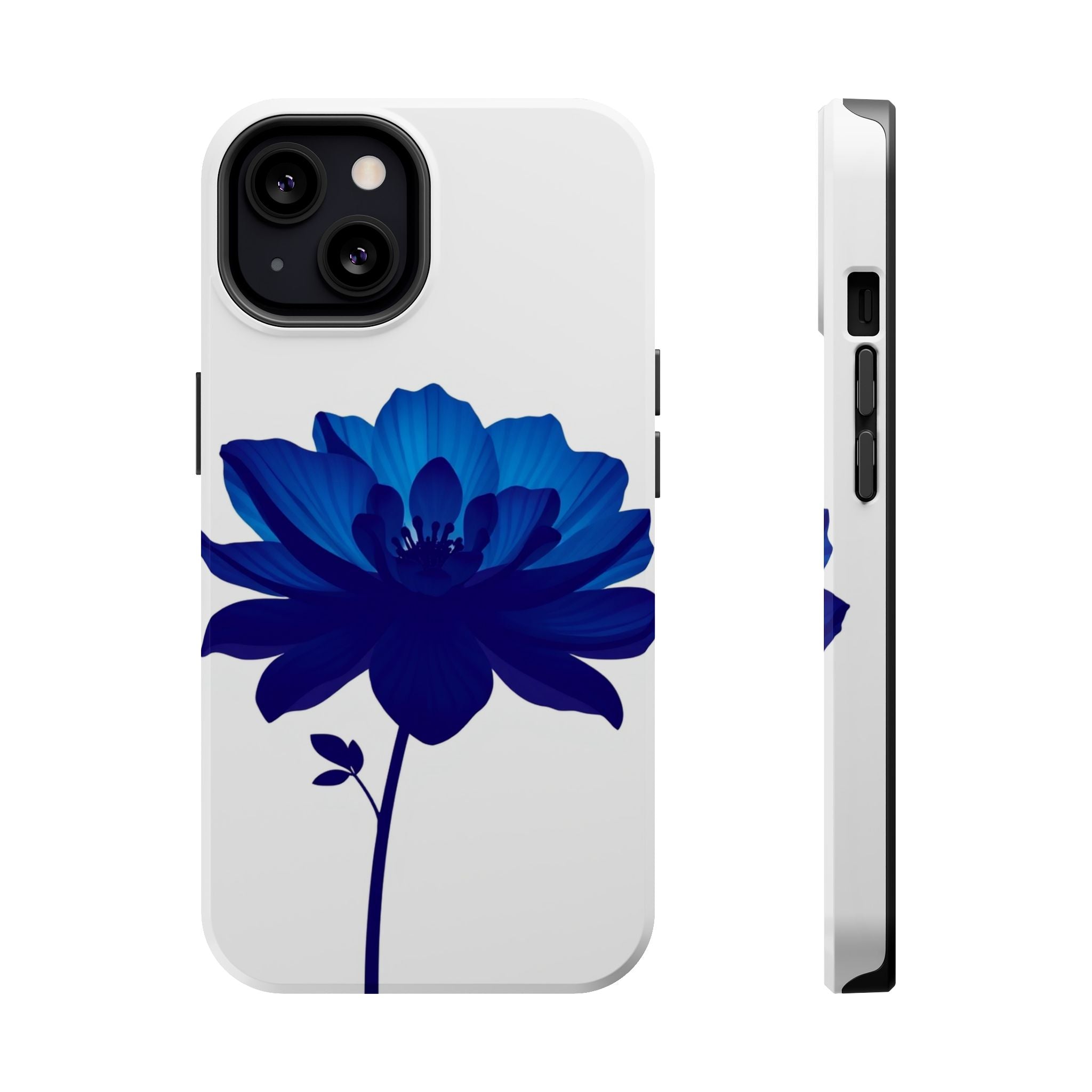 iPhone Serene Floral Silhouette Design Slim Everyday Designer Case · iPhone Case
