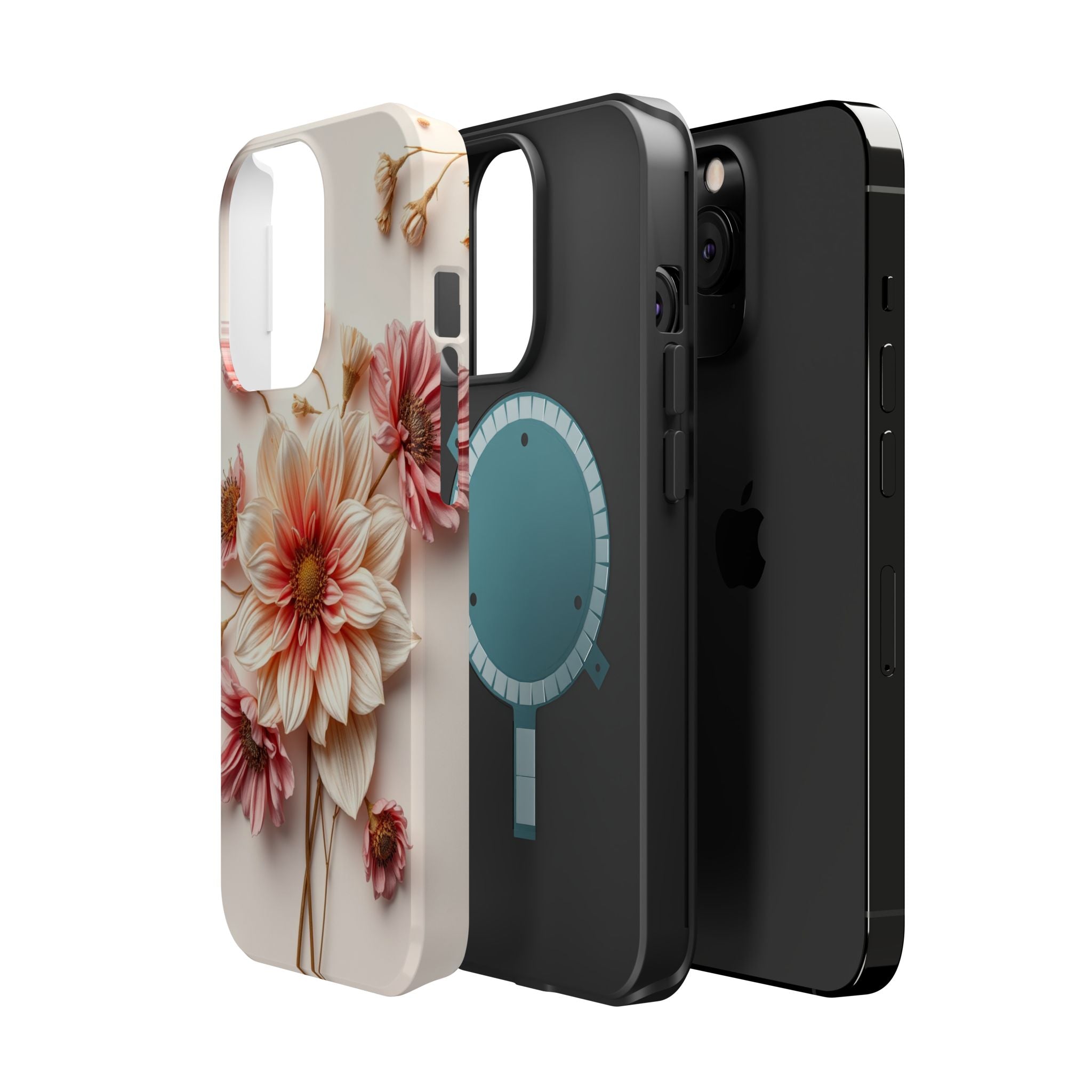 iPhone Dried Flower Flat Lay Enchanted Art Slim iPhone Everyday · iPhone Case