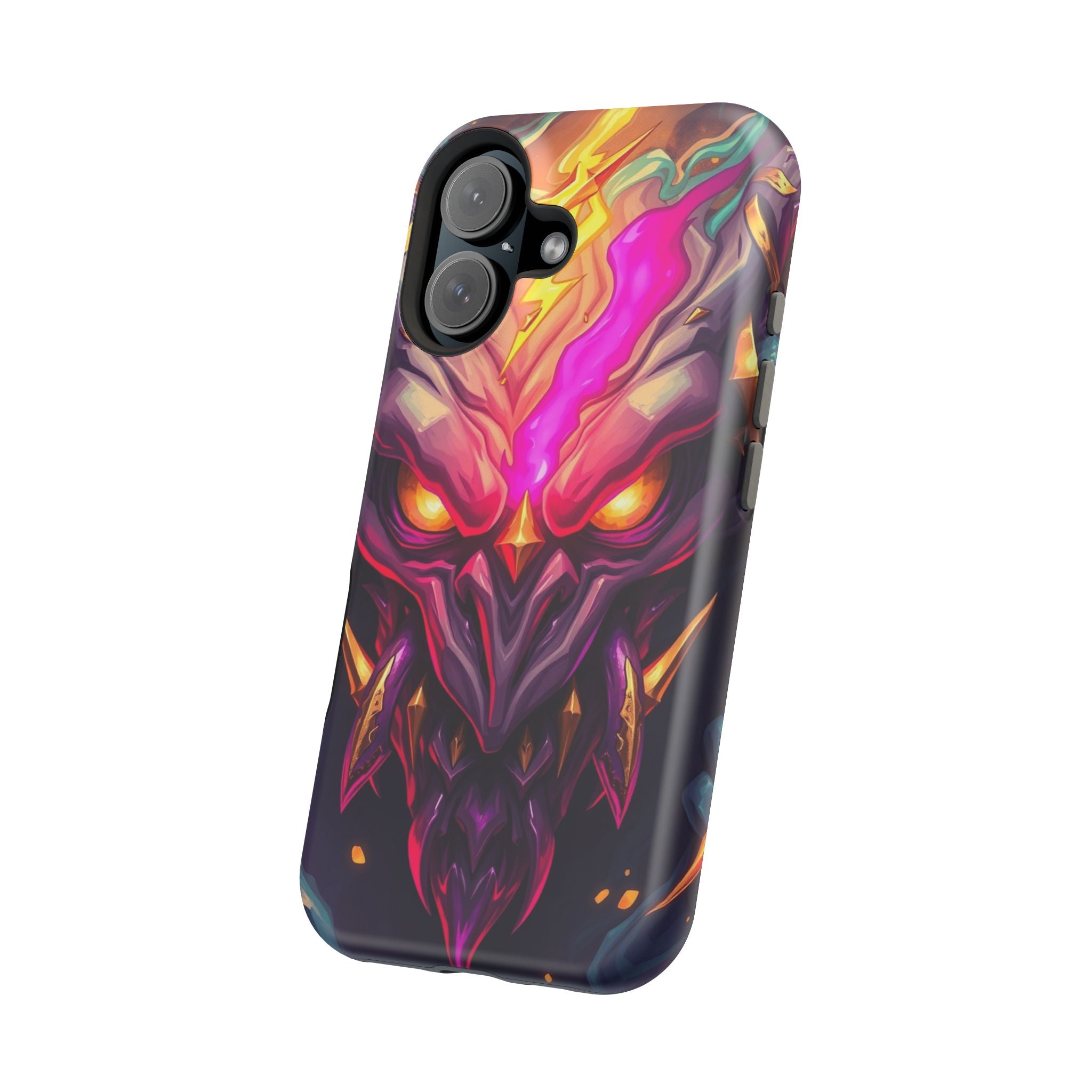 iPhone Chaos Goblin Energy Gold Foil Luxury Slim Everyday Designer Case · iPhone