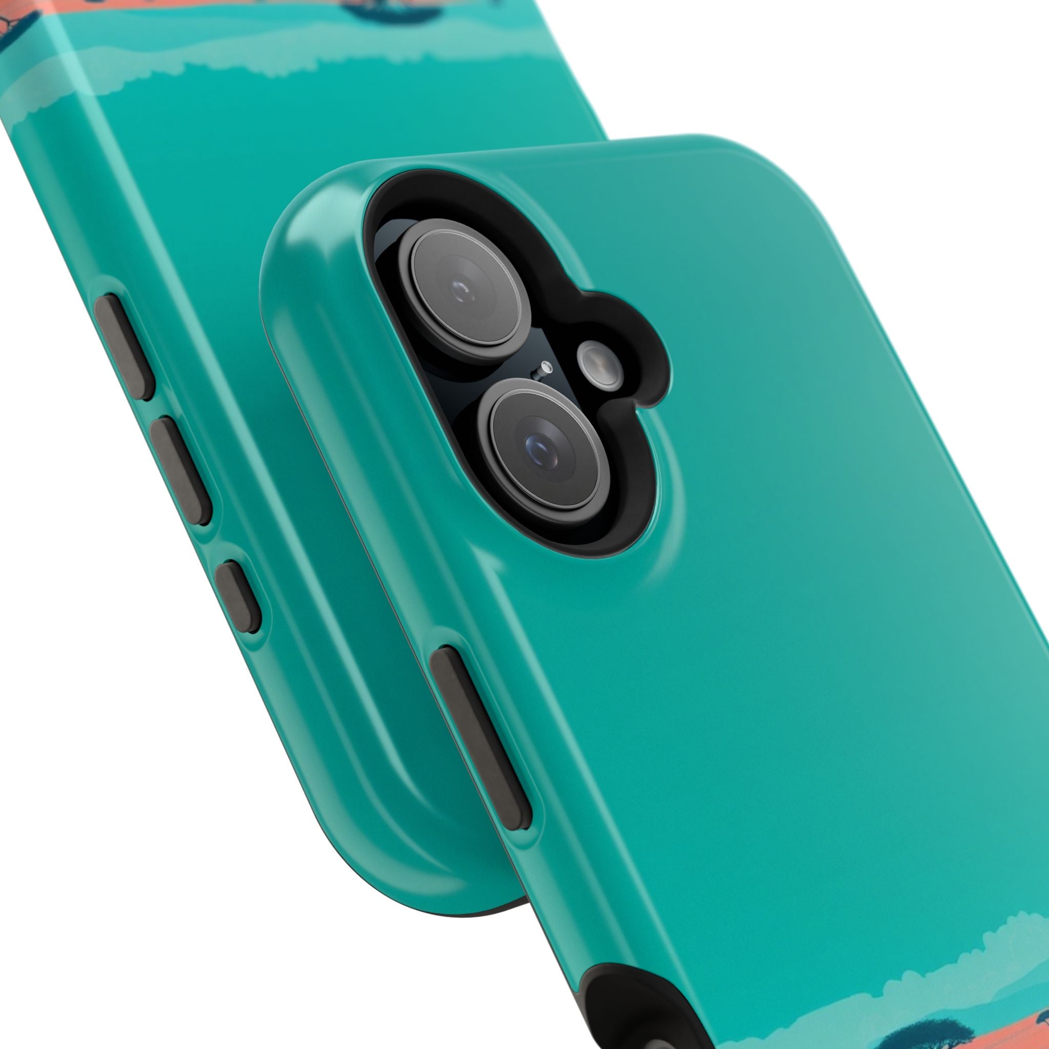 iPhone Savanna Horizon Risograph Print Slim Everyday Designer Case · iPhone Case
