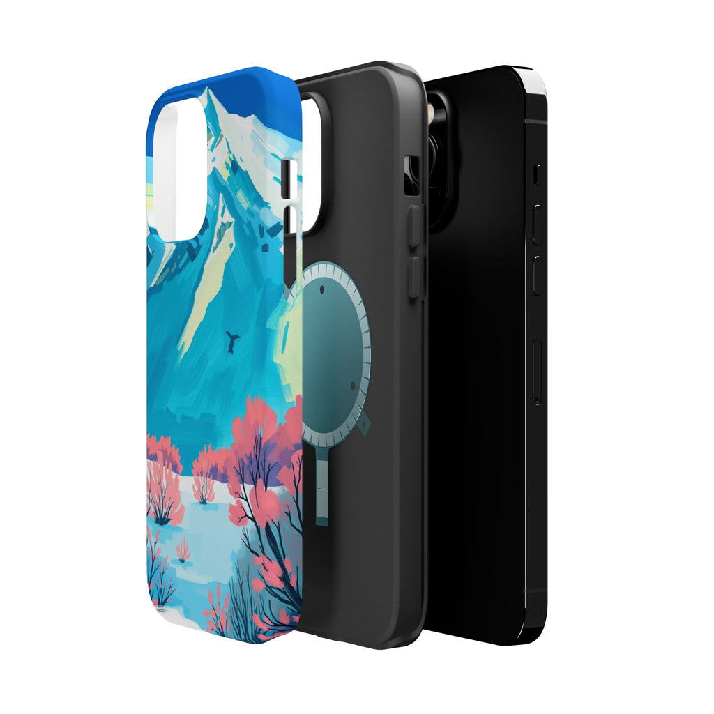 iPhone Snow Field Electric Art Slim Everyday Designer Case · iPhone Case