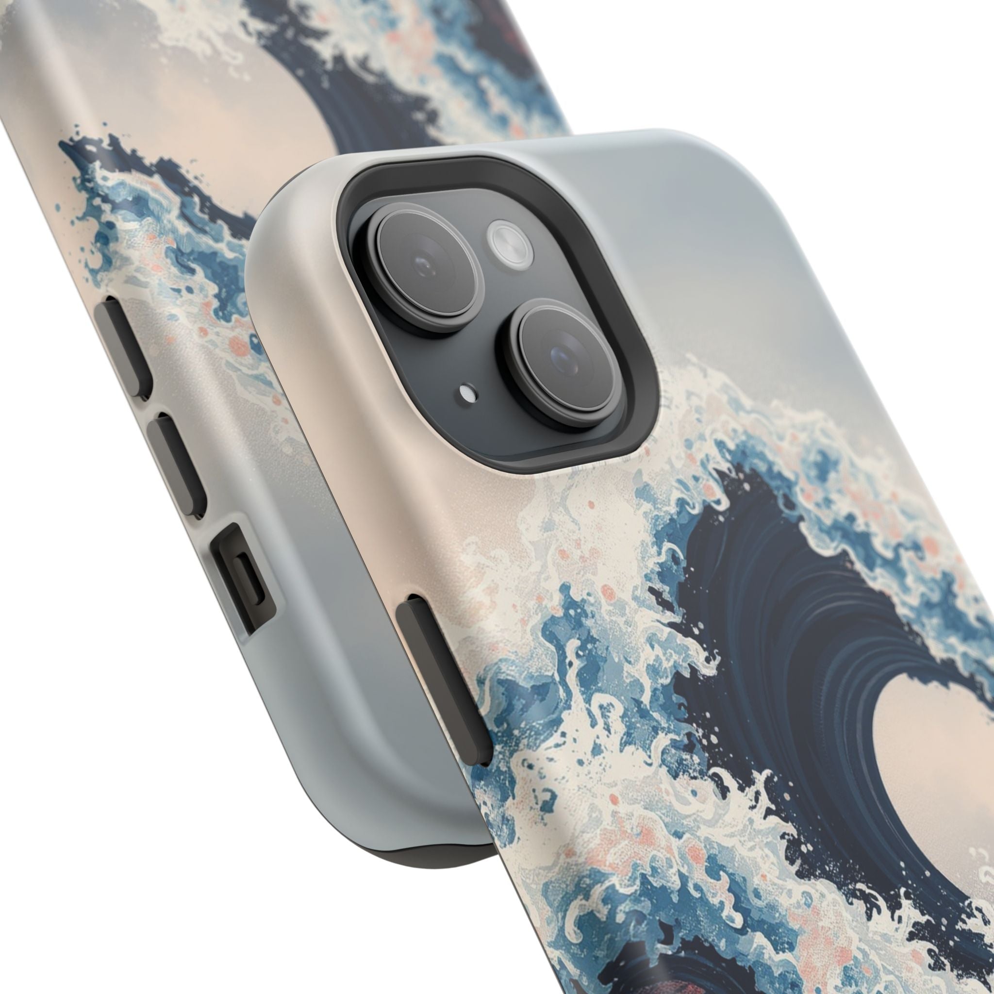 iPhone Ocean Wave Crash Grunge Distressed Slim iPhone Everyday Designer · iPhone