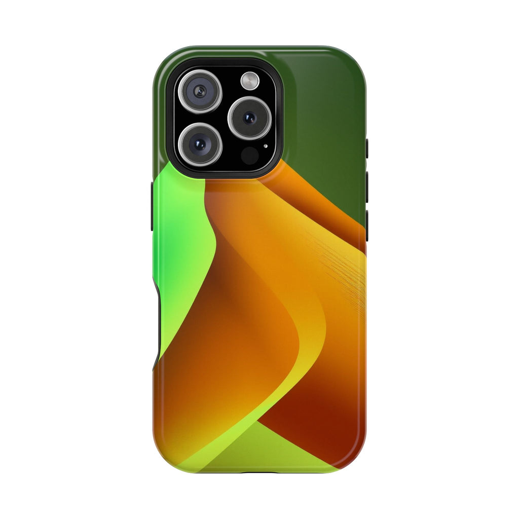 iPhone Emerald Green And Gold Desert Dunes Slim iPhone Everyday · iPhone Case