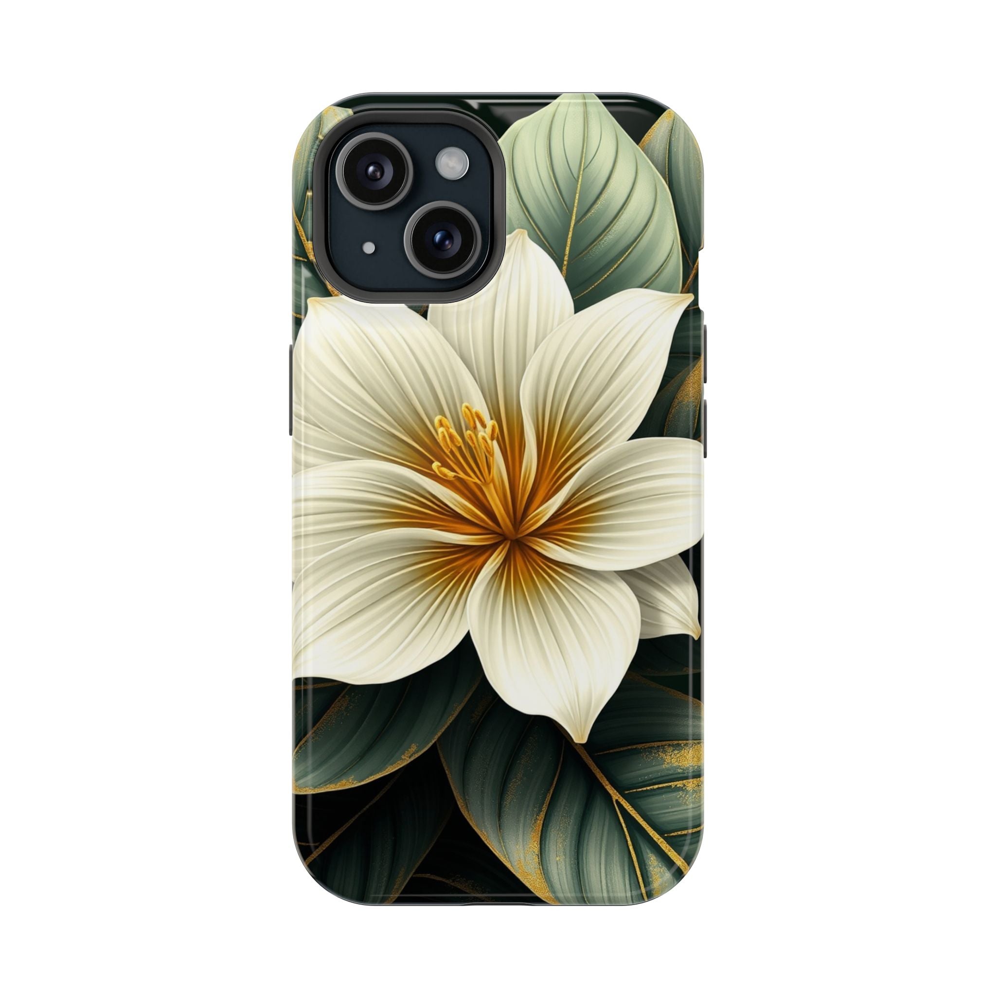 iPhone Radiant Tropical Bloom Design Slim Everyday Designer Case · iPhone Case