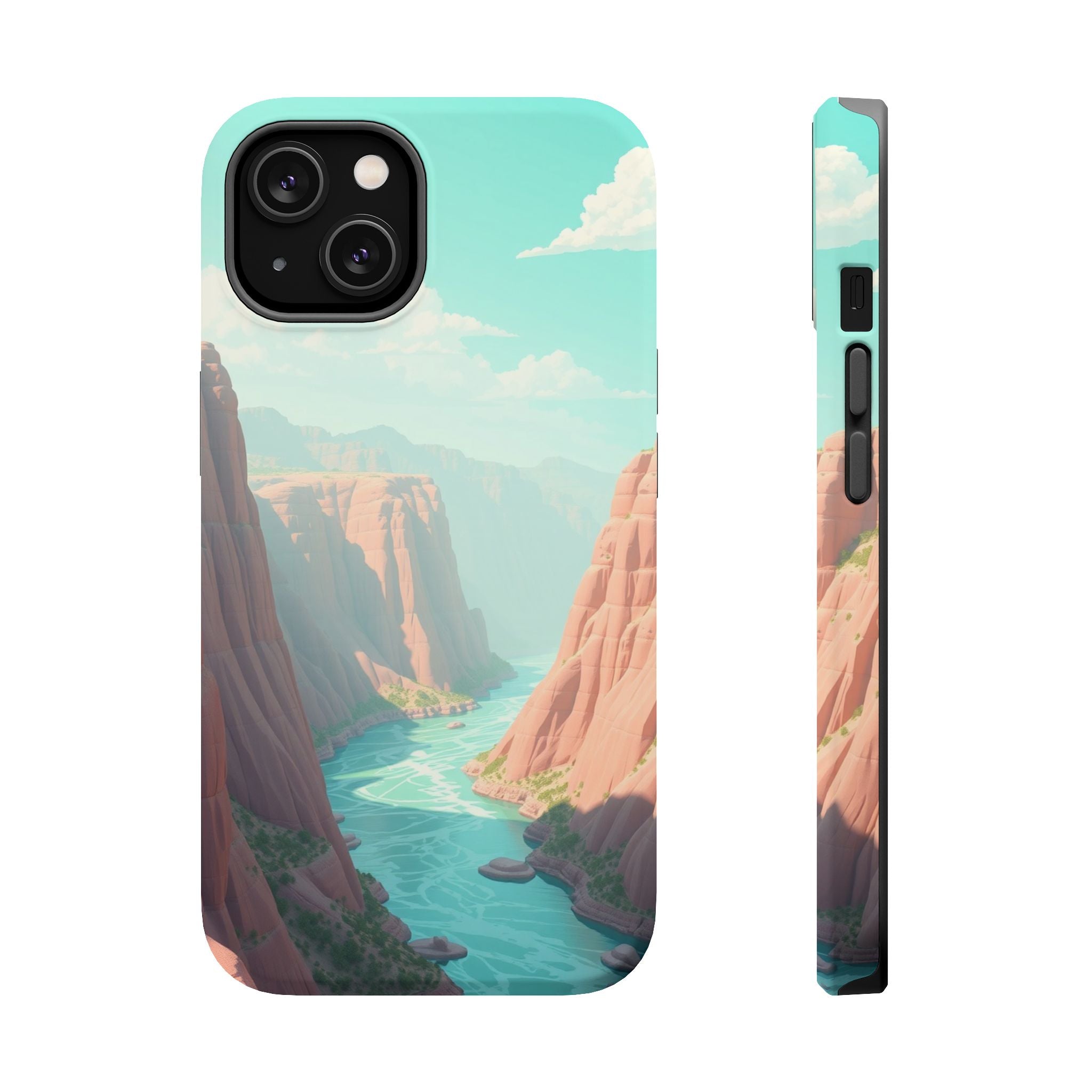 iPhone River Canyon Mystic Art Slim Everyday Designer Case · iPhone Case