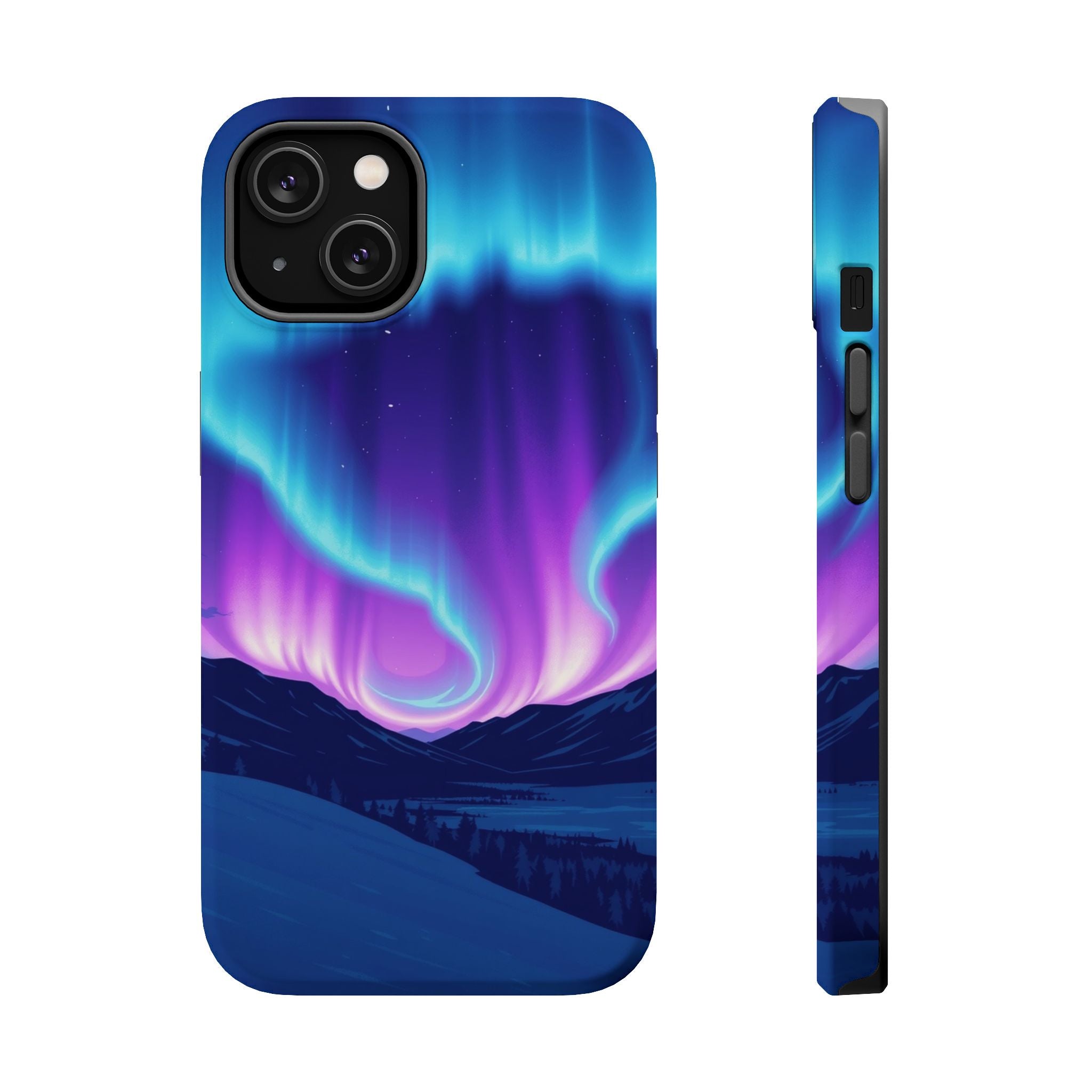 iPhone Northern Lights Mystic Art Bold Modern Everyday Snap Case · iPhone Case