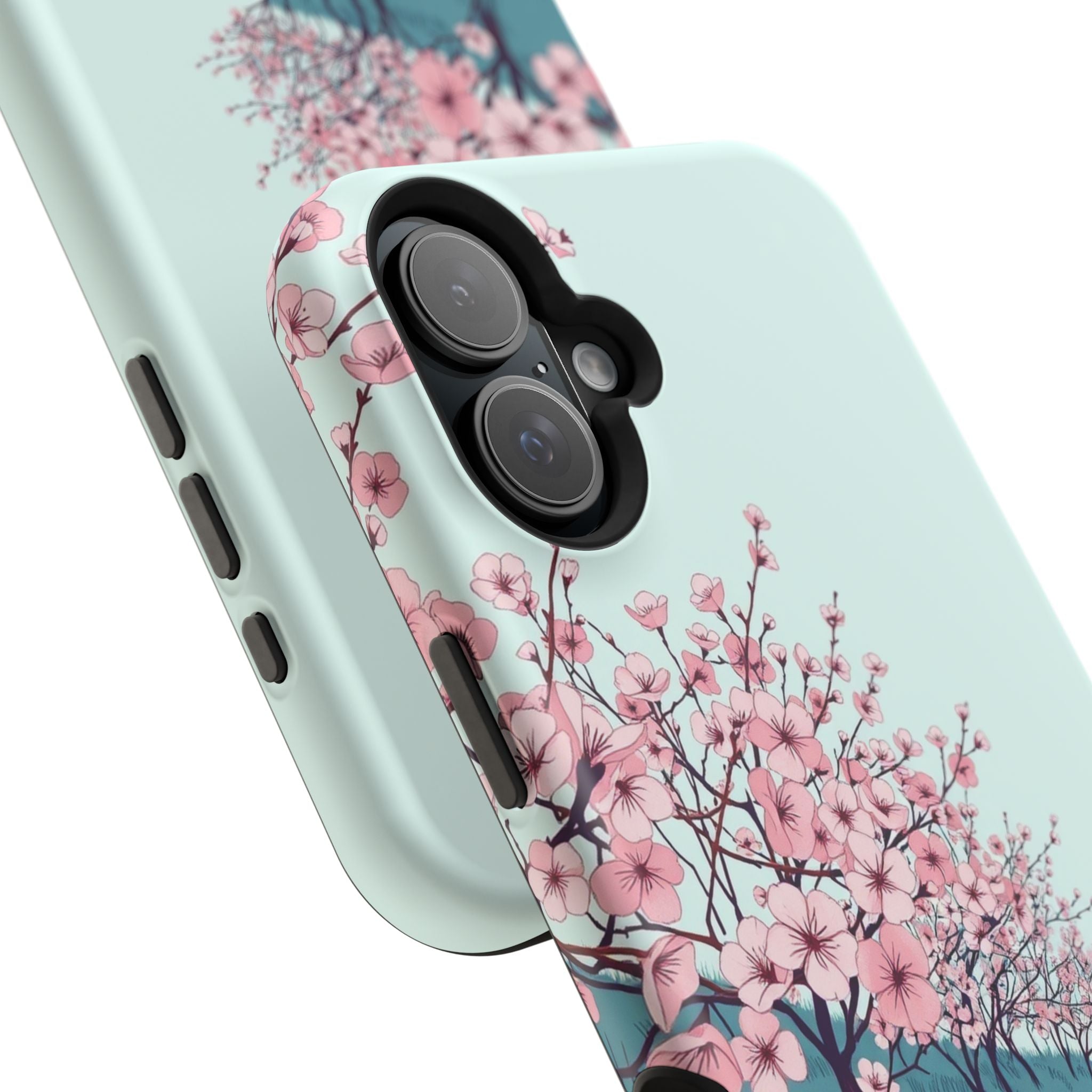 iPhone Radiant Blossom Trail Design Slim Everyday Designer Case · iPhone Case