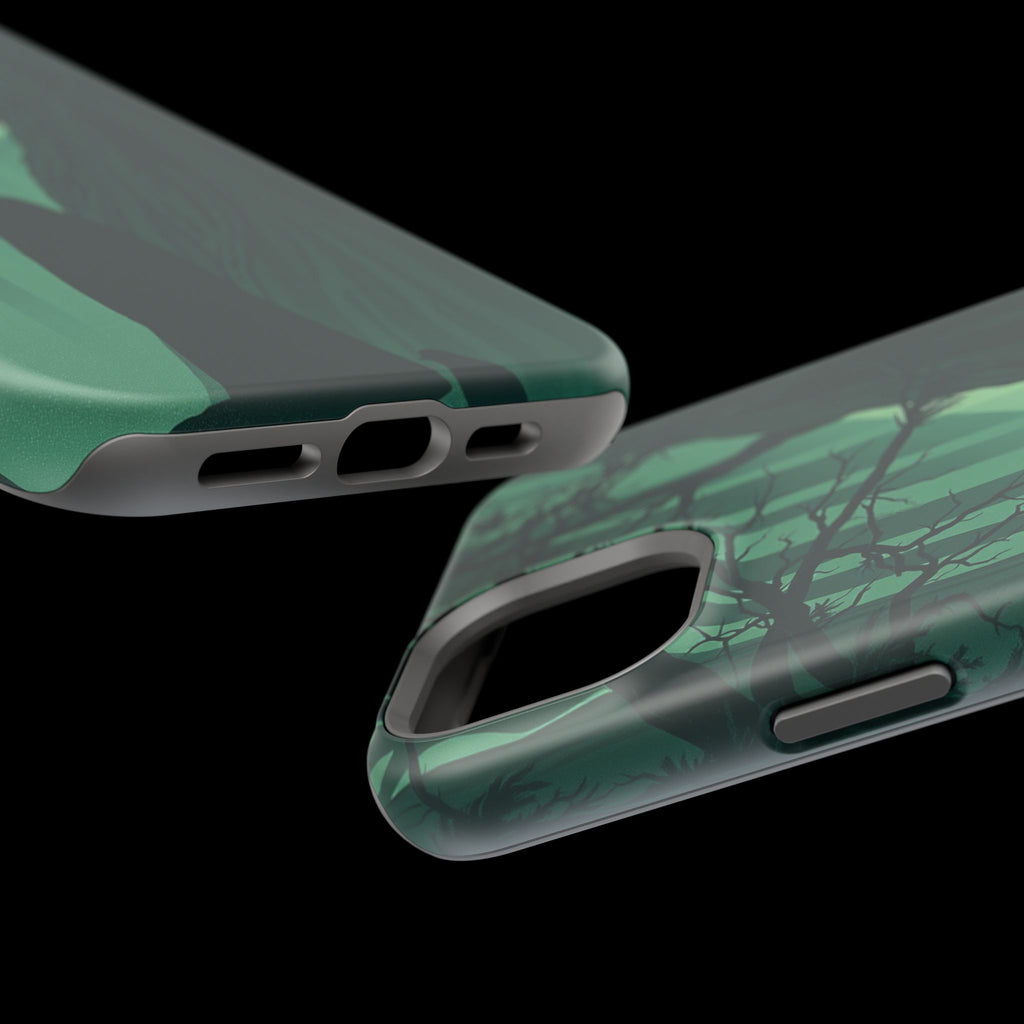 iPhone Sage And Ivory Dark Forest Spirits Slim Everyday Designer Case · iPhone C