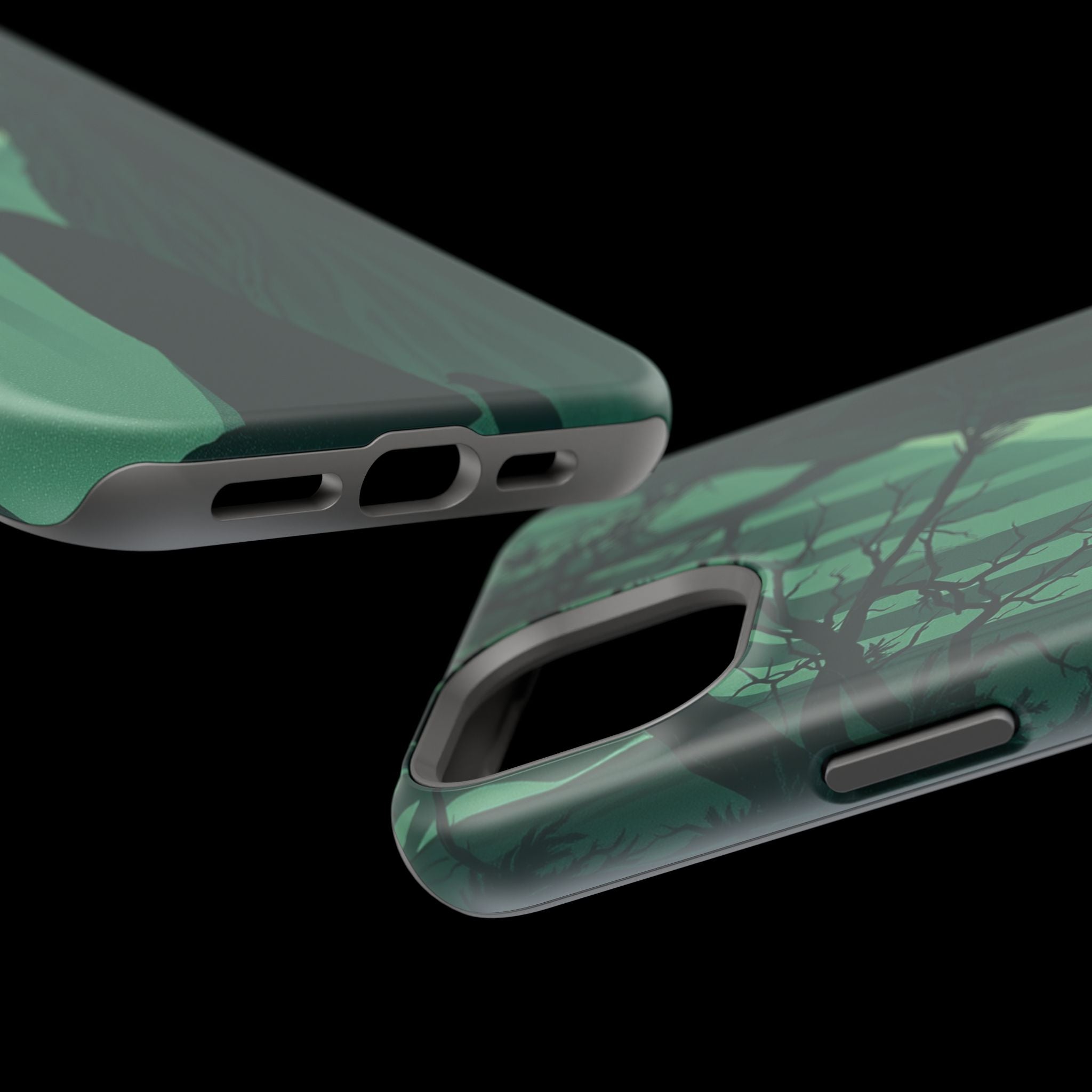 iPhone Sage And Ivory Dark Forest Spirits Slim Everyday Designer Case · iPhone C