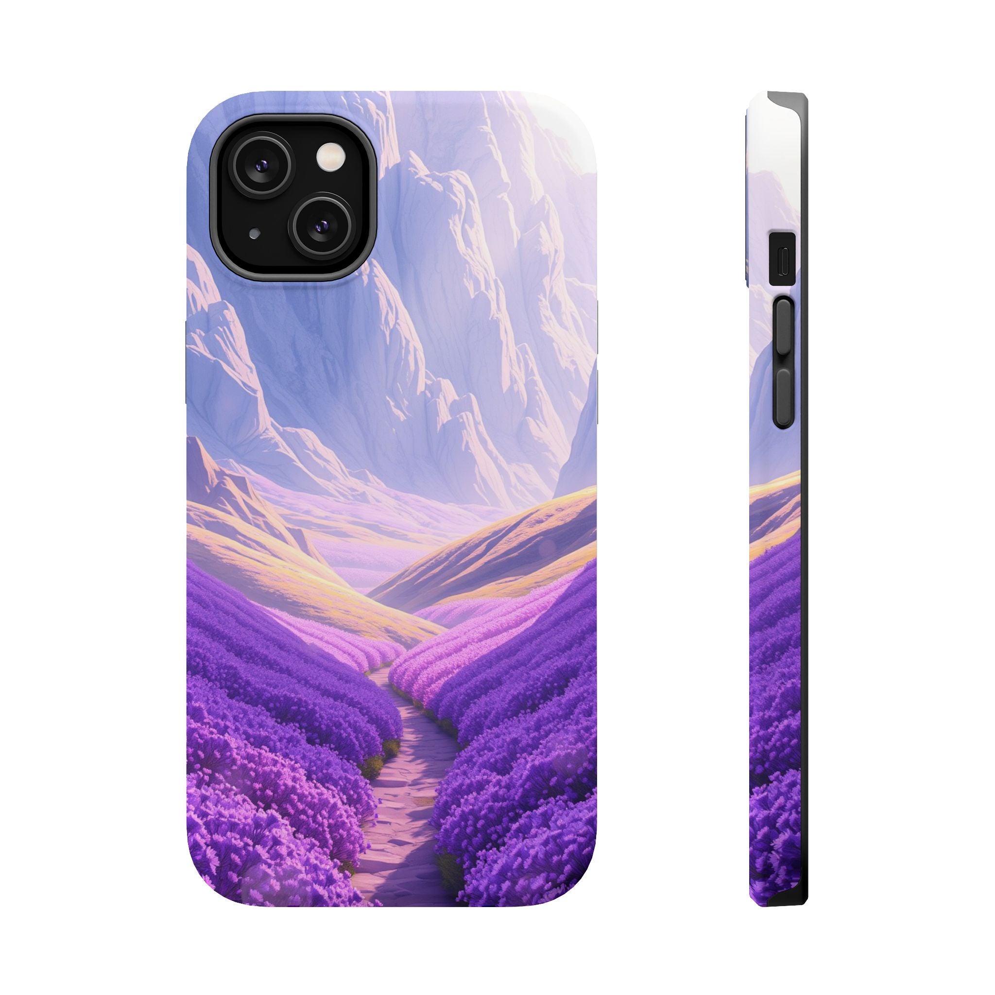 iPhone Lavender And Pearl Valley Floor Slim Everyday Designer Case · iPhone Case