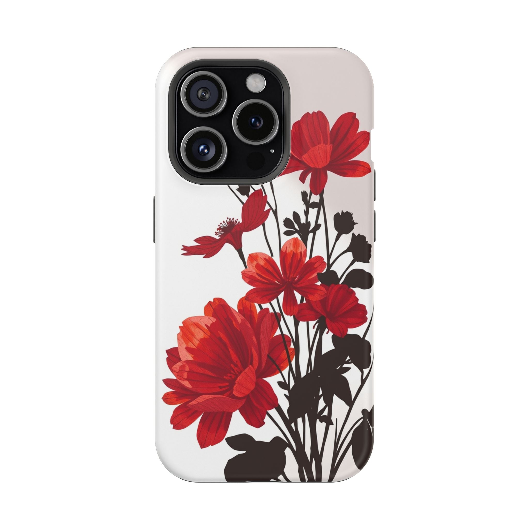 iPhone Floral Silhouette Cinematic Art Slim Snap Case · iPhone Case