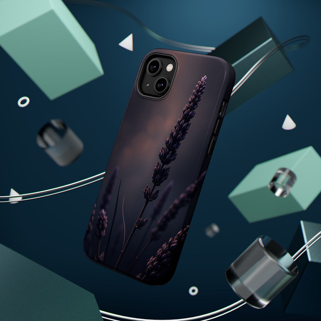 iPhone Lavender Haze Electric Art Clean Minimal Snap Case · iPhone Case