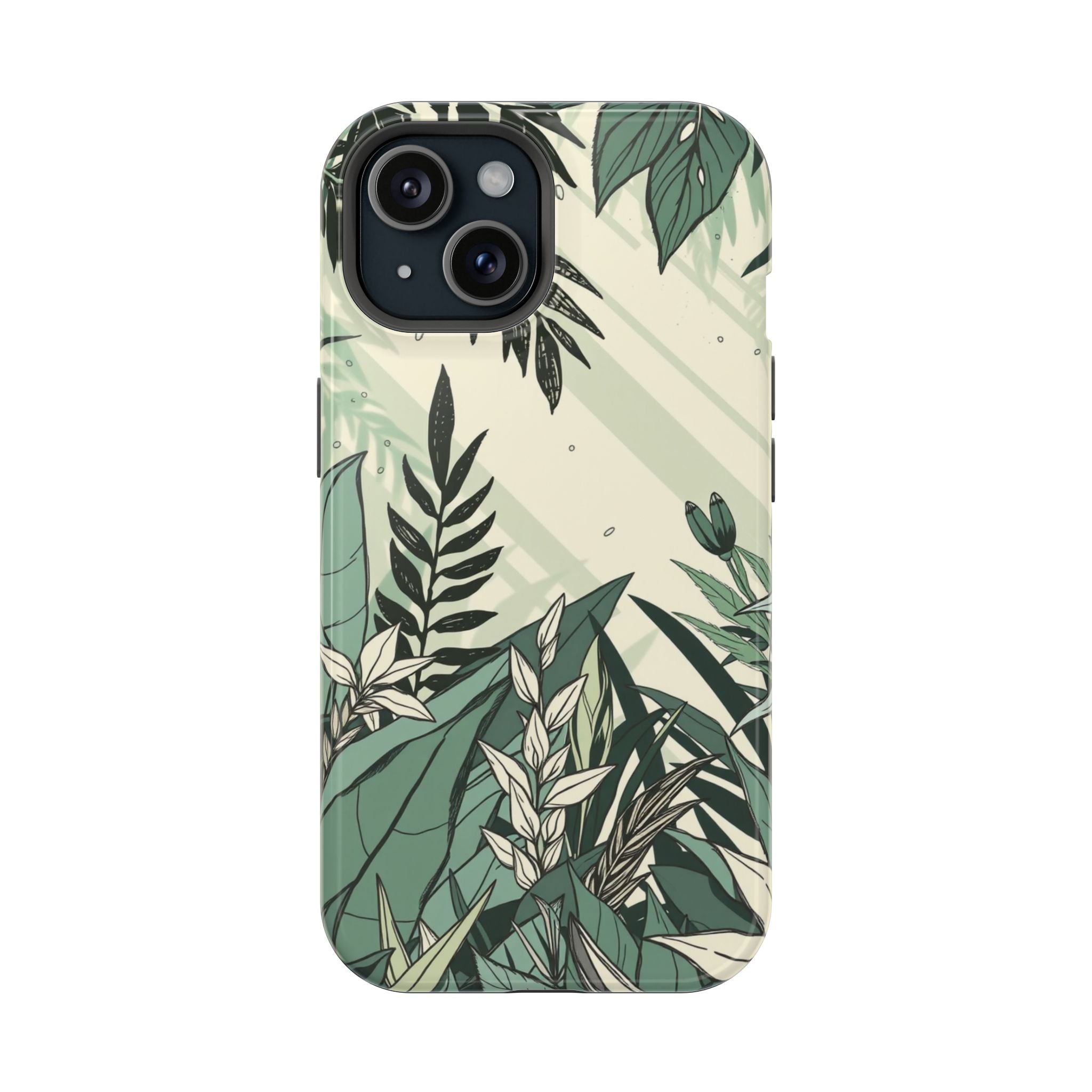 iPhone Jungle Floral Electric Art Bold Modern Everyday Snap Case · iPhone Case