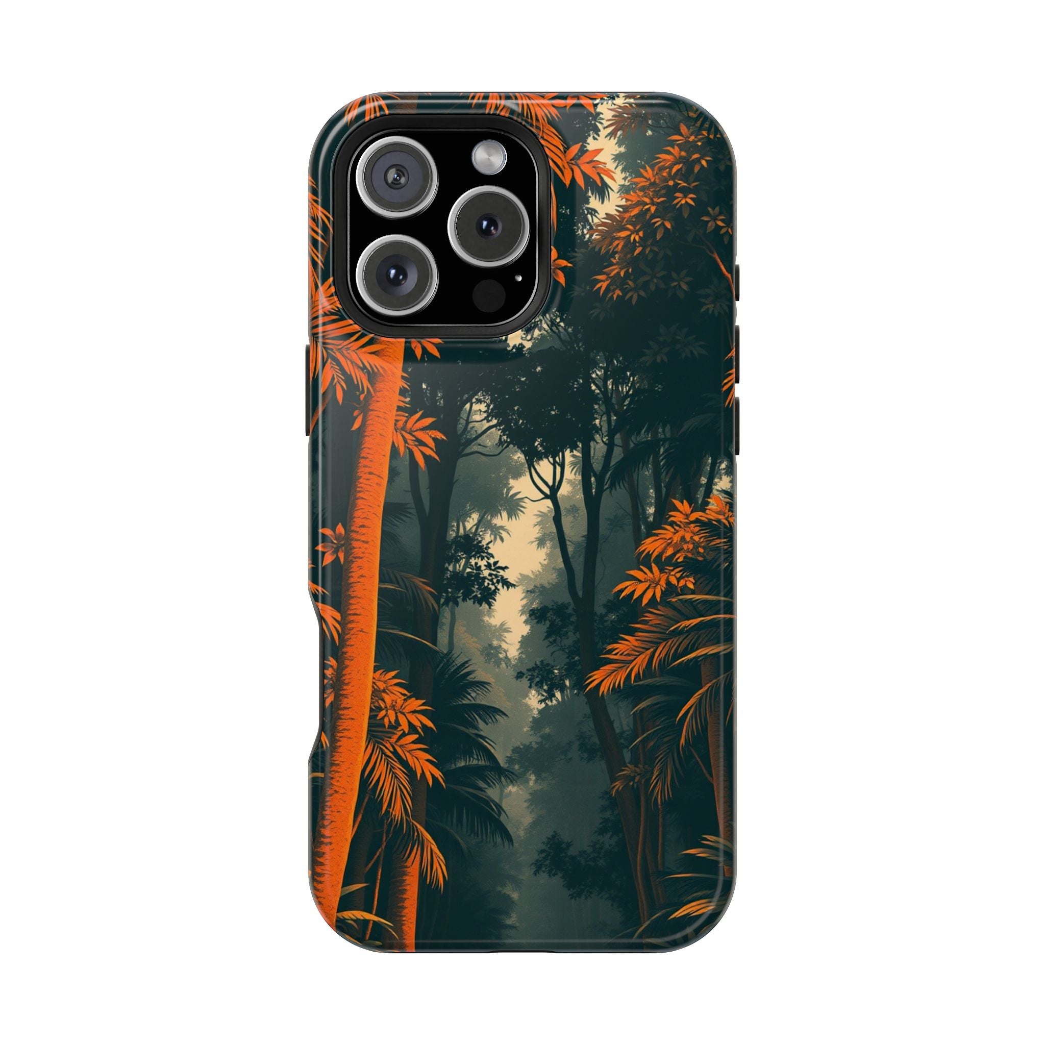 iPhone Burnt Orange And Sand Rainforest Canopy Soft iPhone Finish · iPhone Case