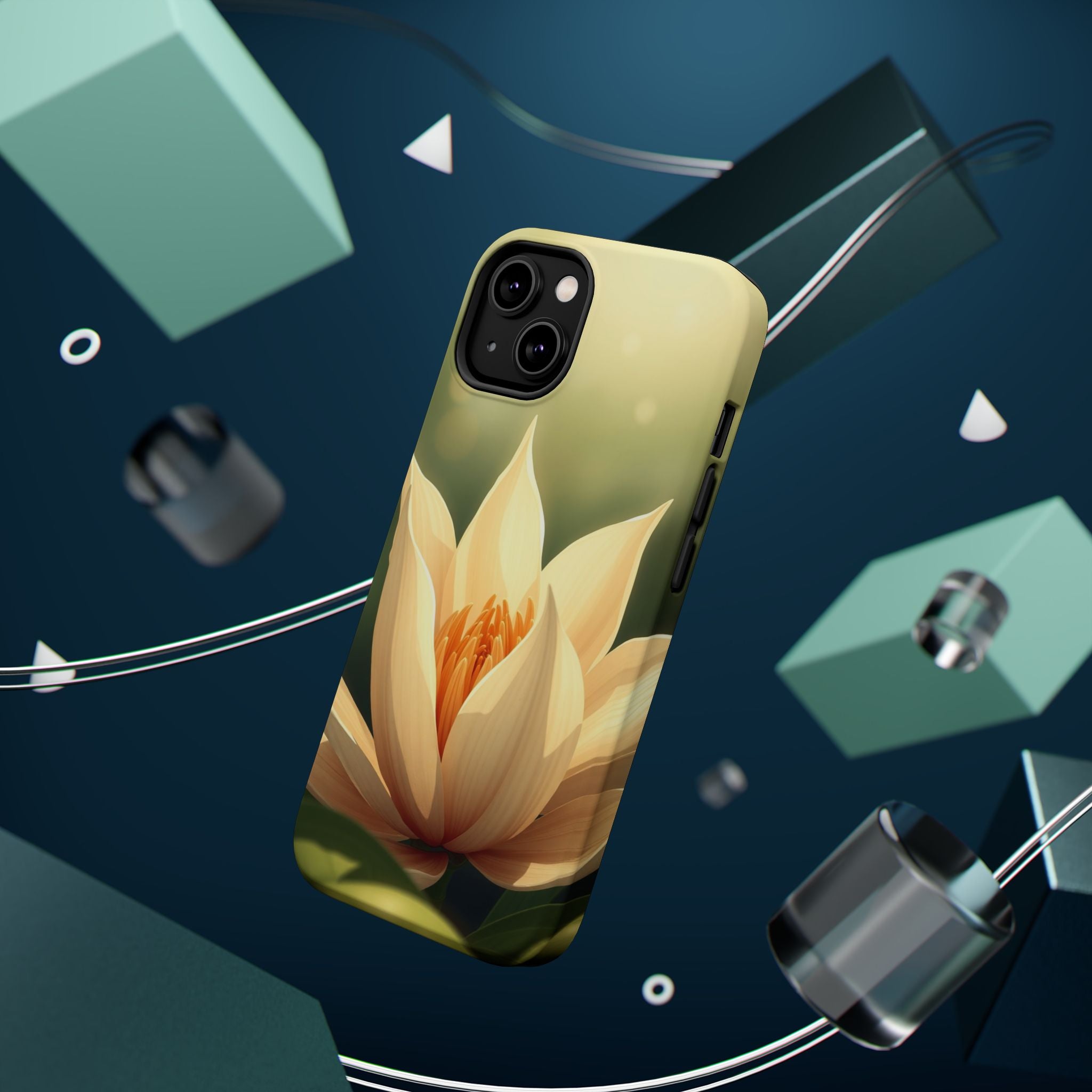 iPhone Bloom and Leaf Grunge Distressed Slim Everyday iPhone Designer · iPhone C