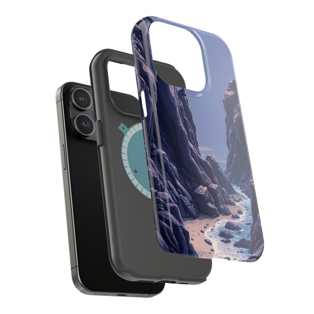 iPhone Rocky Coastline Mystic Art Bold Modern Everyday Snap Case · iPhone Case
