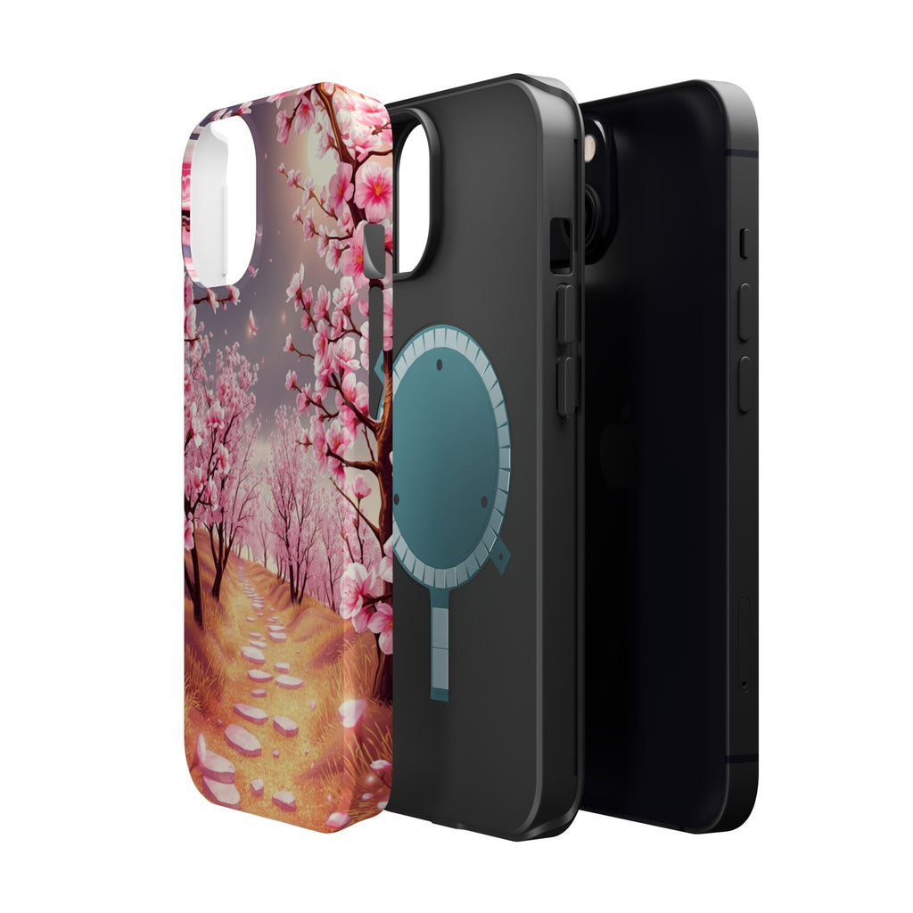 iPhone Dreamy Blossom Trail Design 14 Slim Everyday Designer Case · iPhone Case