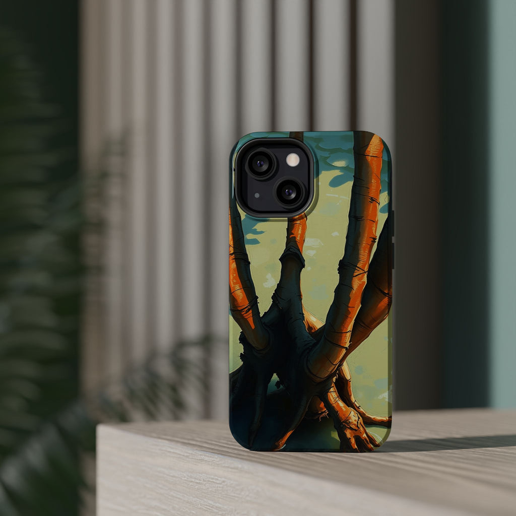 iPhone Mangrove Roots Mystic Art Bold Modern Everyday Snap Case · iPhone Case