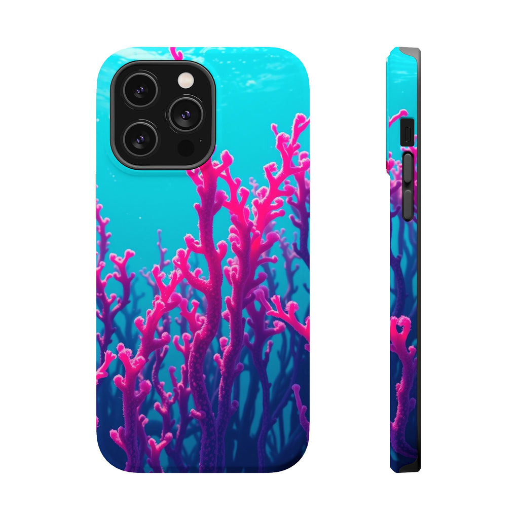 iPhone Kelp Forest Electric Art Slim Everyday Designer Case · iPhone Case