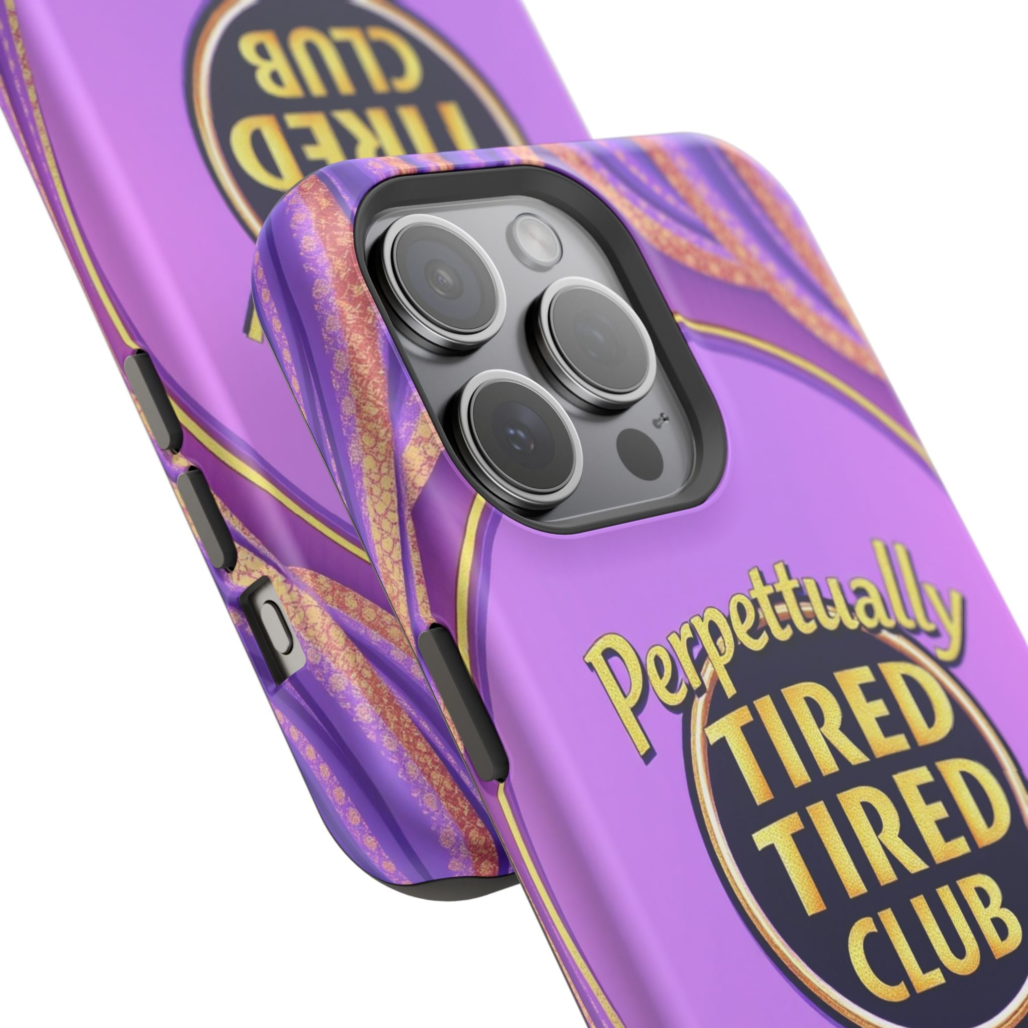 iPhone Perpetually Tired Club Bold Art Slim Everyday Designer Case · iPhone Case