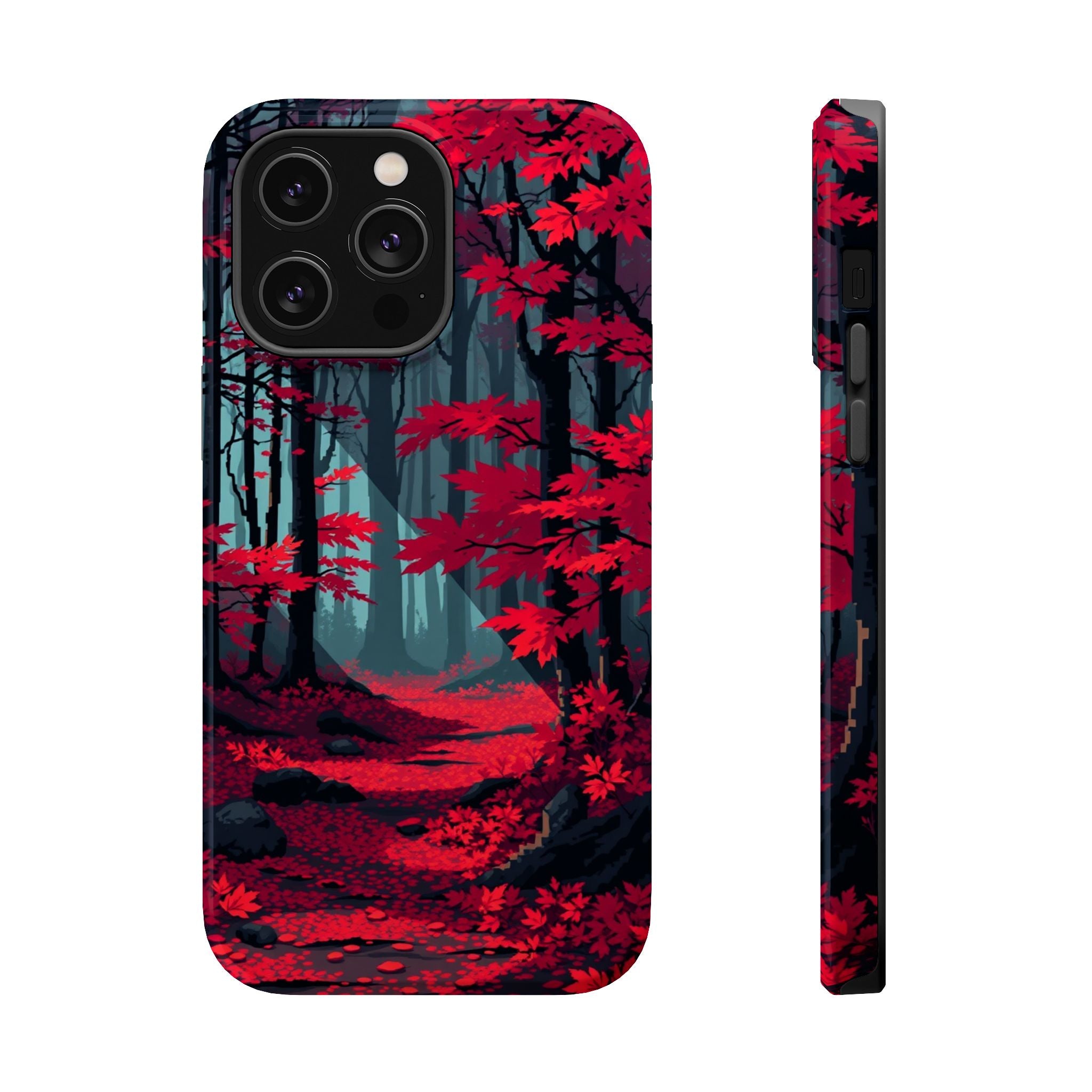 iPhone Serene Autumn Forest Floor Design Slim Everyday iPhone 13 · iPhone Case