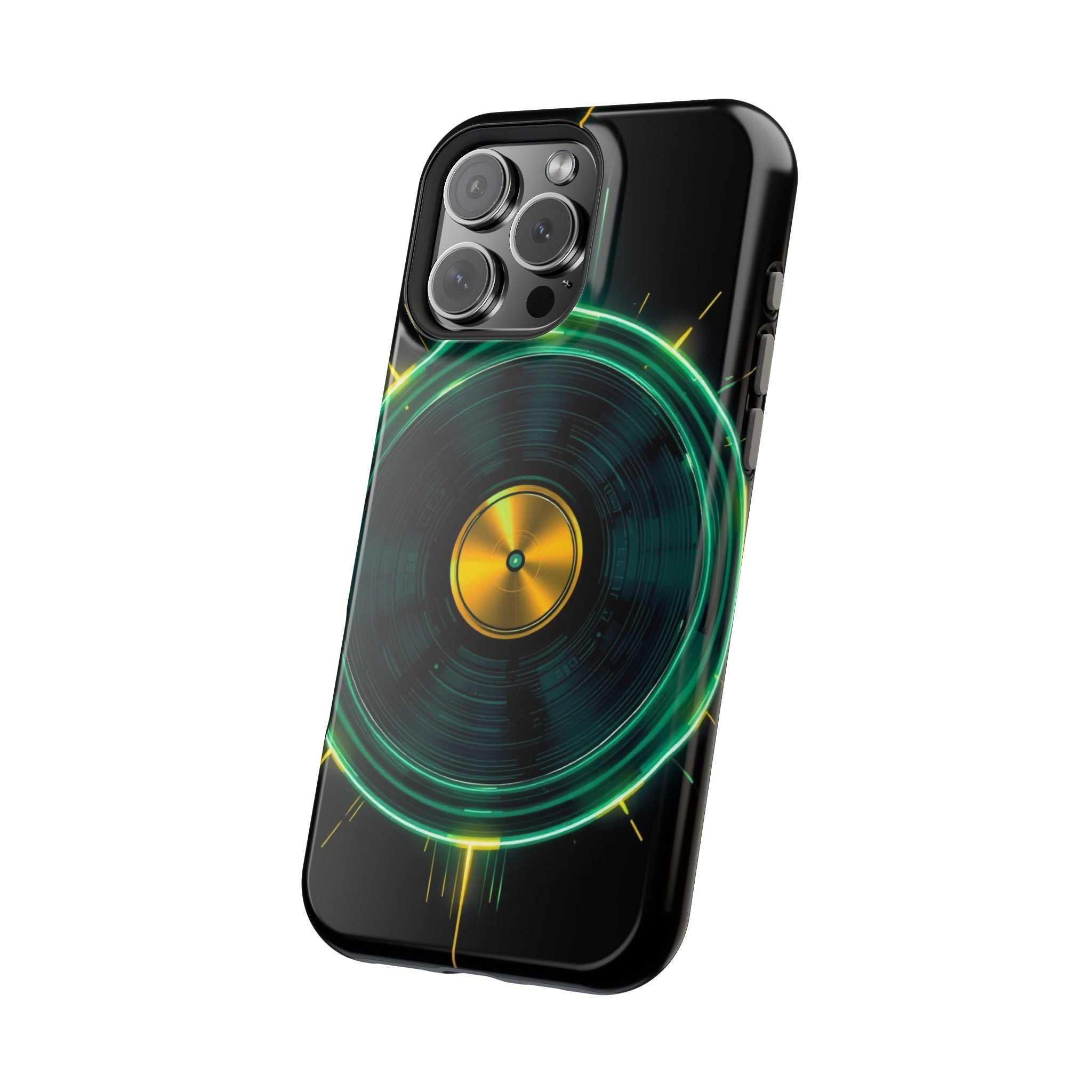 iPhone Dreamy Record Vinyl Spin Design Slim Everyday Designer Case · iPhone Case
