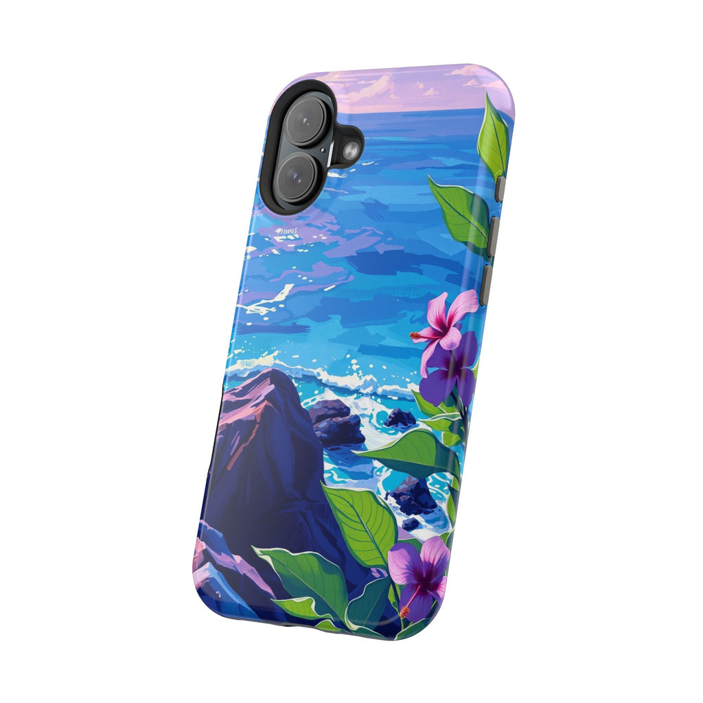 iPhone Hibiscus Coast Enchanted Art Slim Everyday Designer Case · iPhone Case