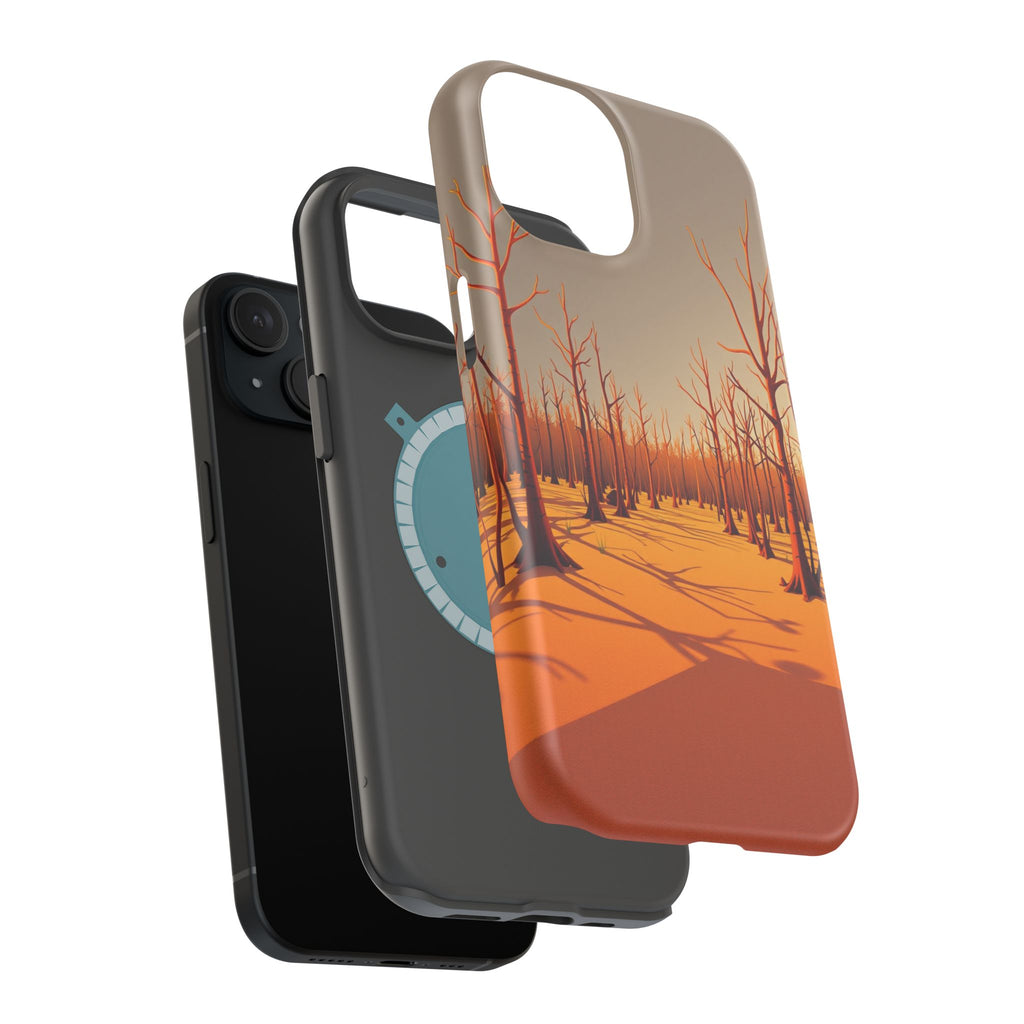 iPhone Cypress Swamp Electric Art 10 Slim Everyday Designer Case · iPhone Case