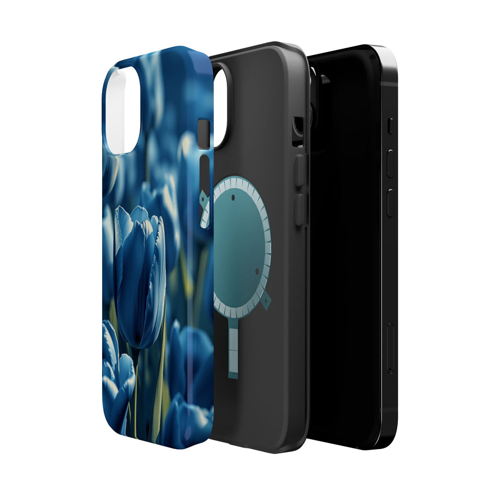 iPhone Tulip Row Oil Painting Impressionist Slim iPhone Everyday · iPhone Case