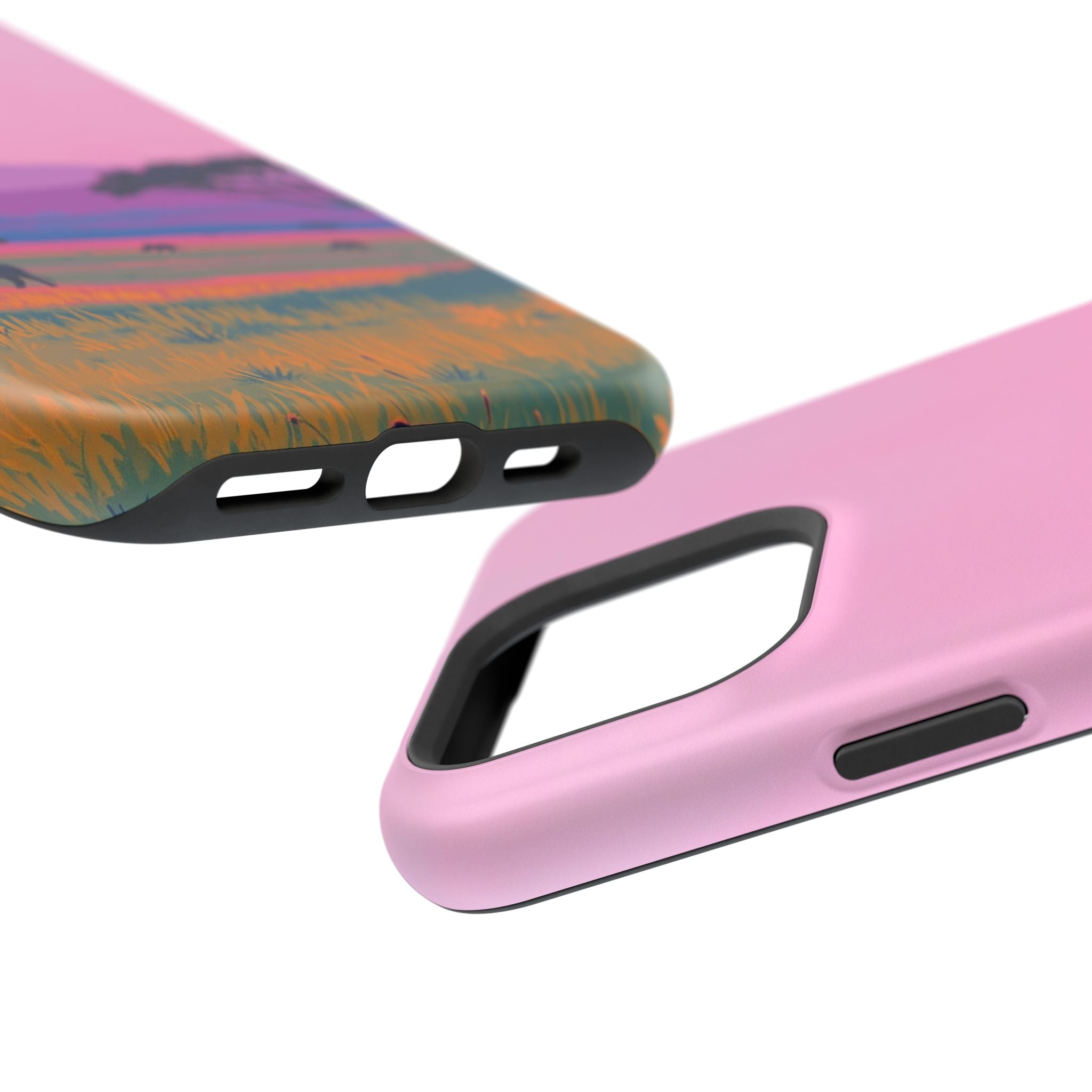 iPhone Savanna Horizon Electric Art Slim Everyday Designer Case · iPhone Case