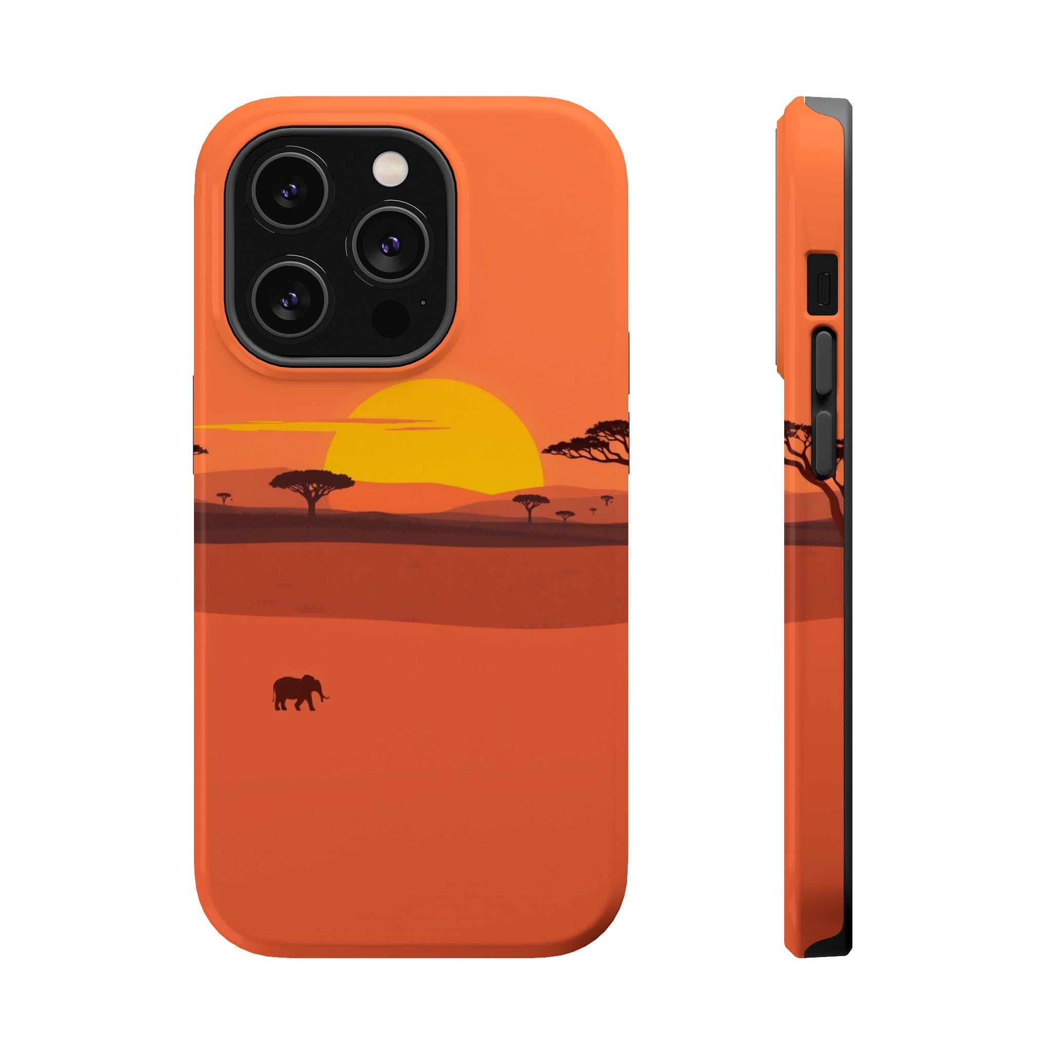 iPhone Sunset Amber And Peach Savanna Horizon Slim iPhone Everyday · iPhone Case