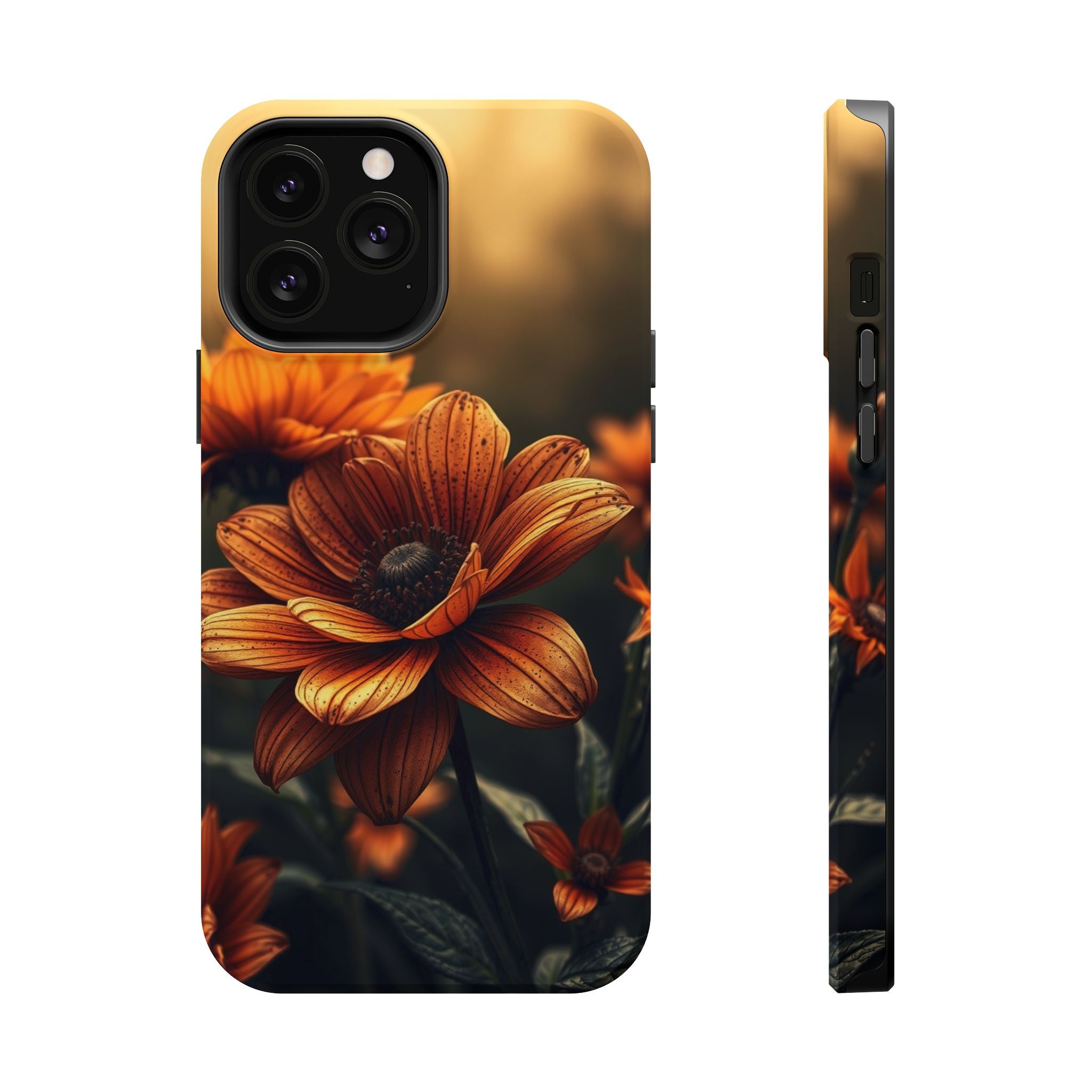 iPhone Radiant Floral Ombre Design Bold Modern Everyday Snap Case · iPhone Case