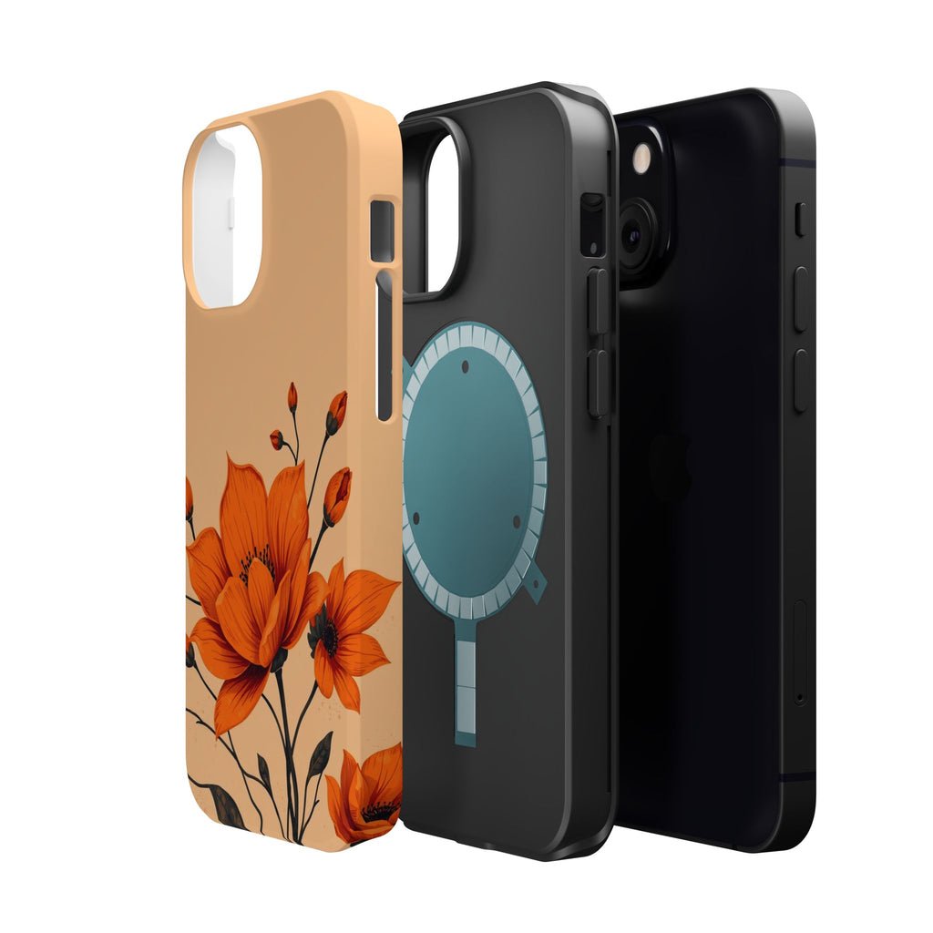 iPhone Radiant Floral Geometric Design Slim Everyday Designer Case · iPhone Case